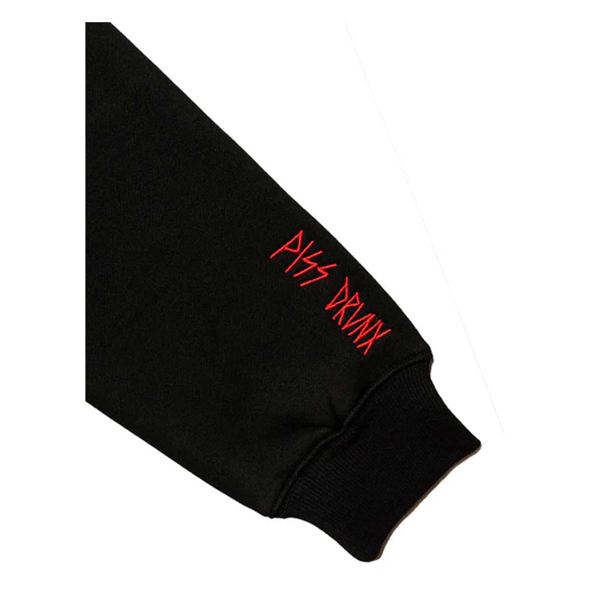Black white red hoodie 2025