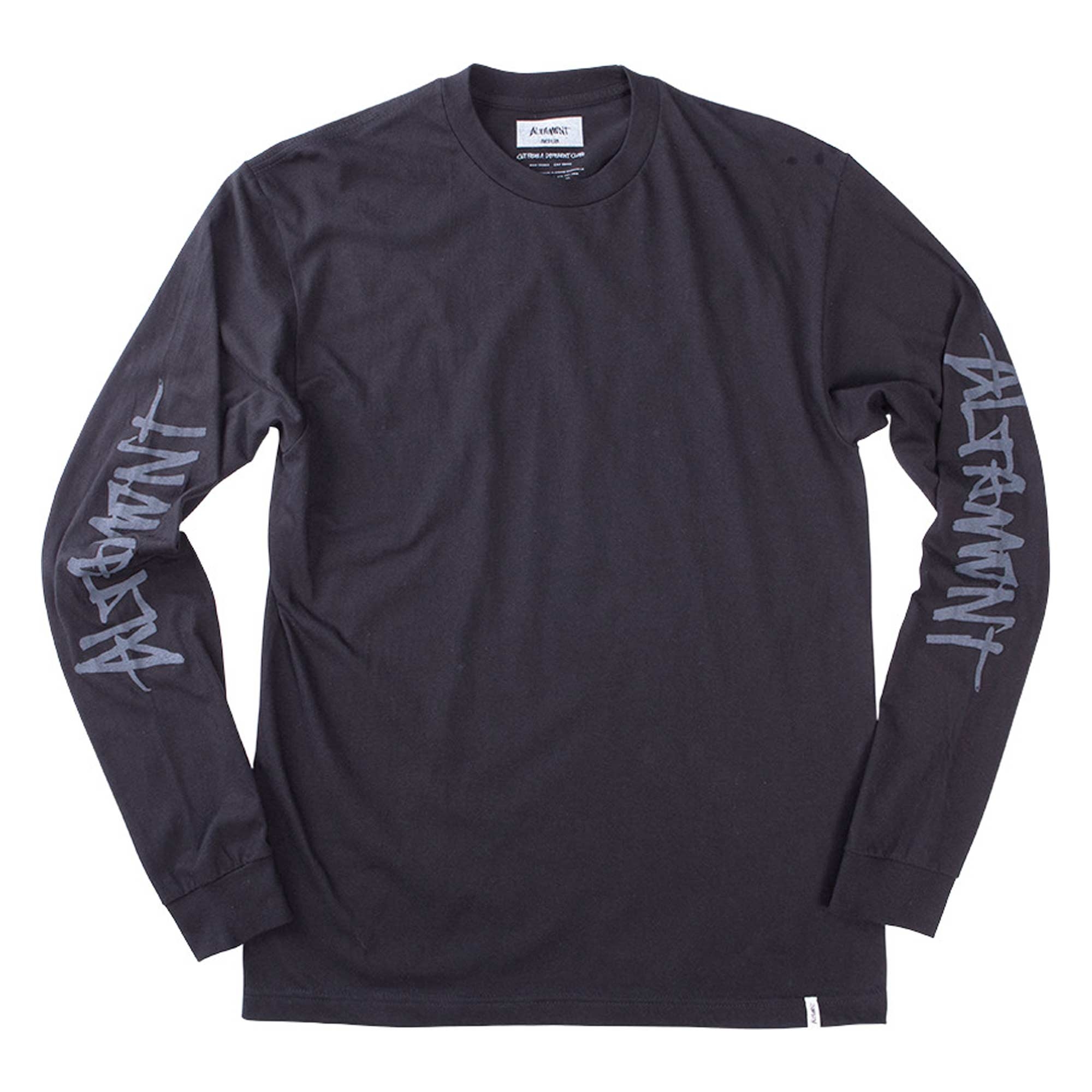 ALTAMONT Longsleeve ONE LINER black