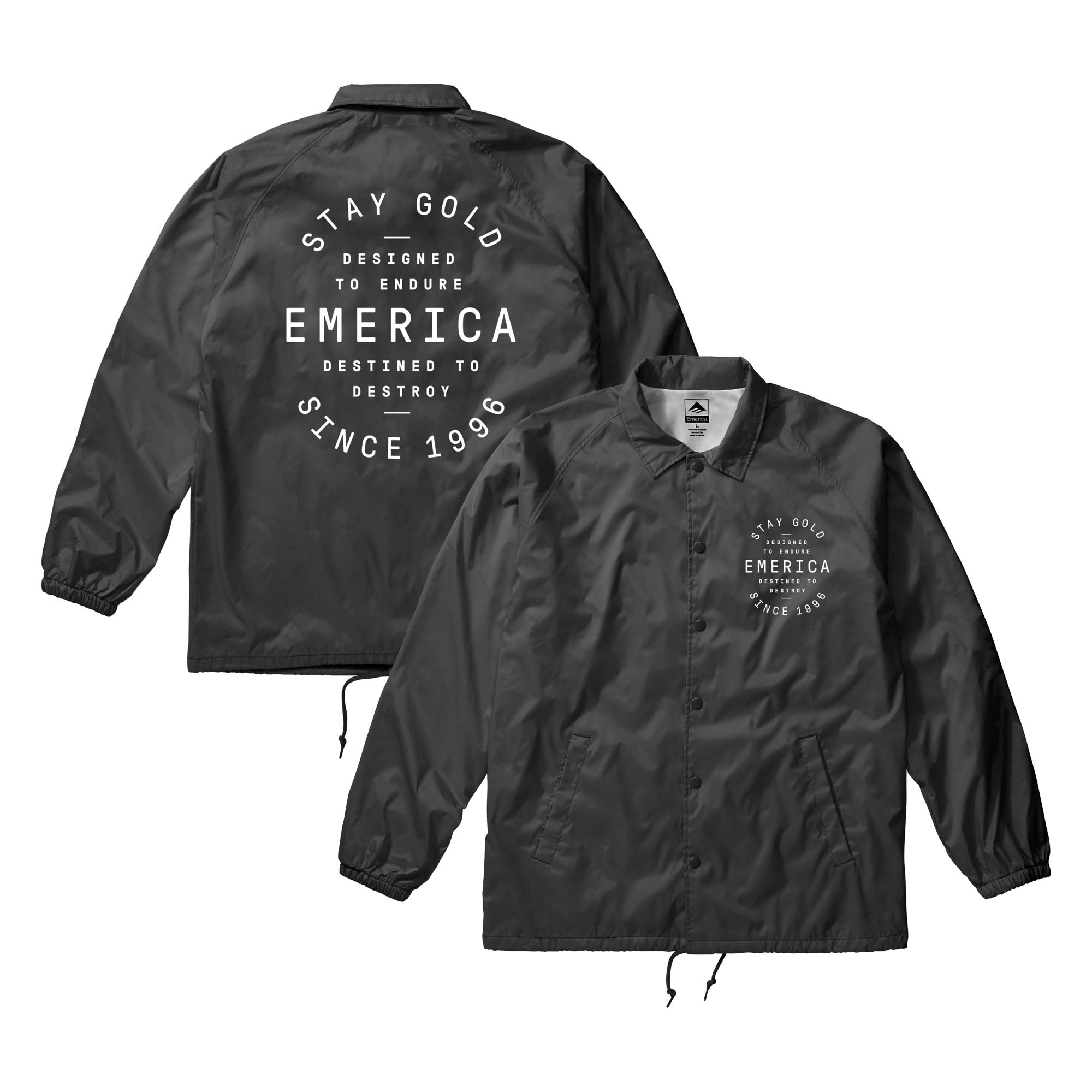 EMERICA Jacket DESTINED COACHES black