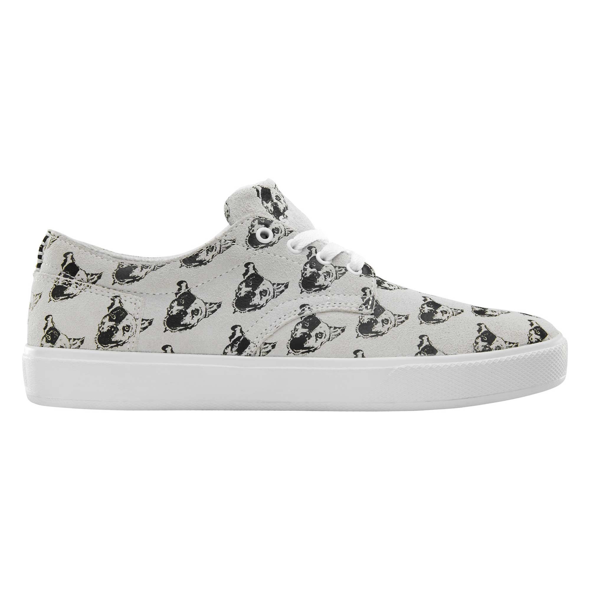 EMERICA Shoe SPANKY G6 whi/bla white/black