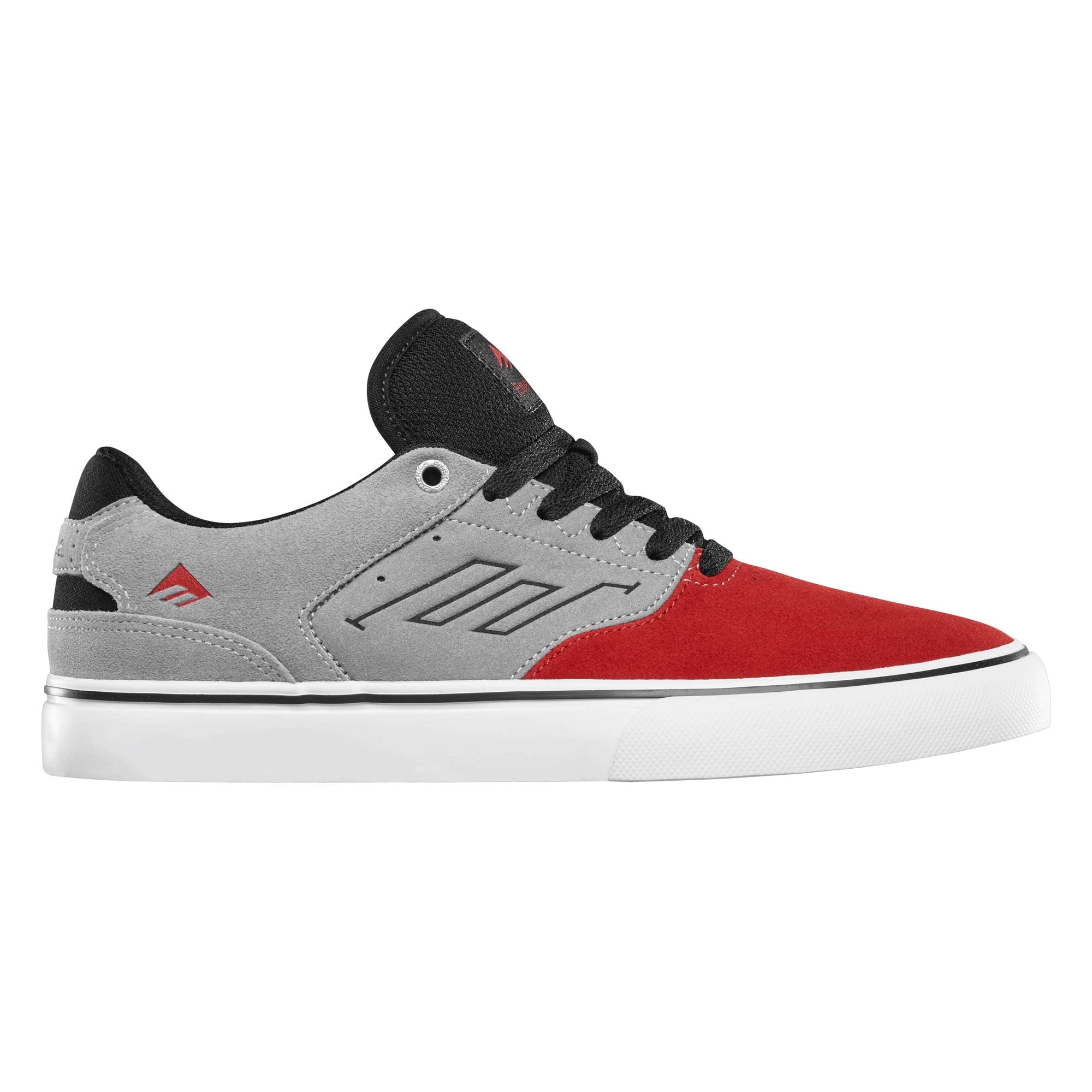 EMERICA Shoe THE LOW VULC red/gry/bla red/grey/black
