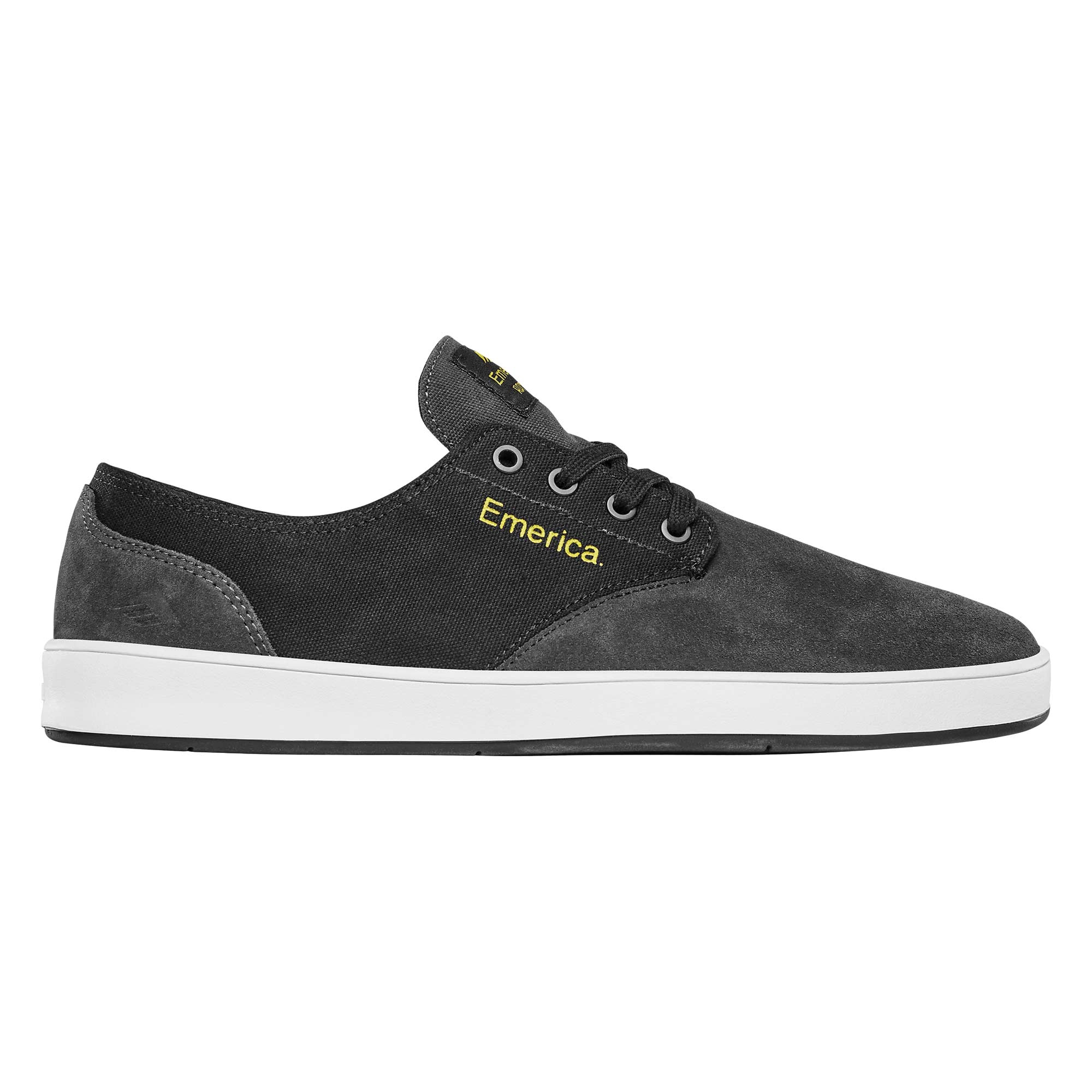 EMERICA Shoe THE ROMERO LACED gry/bla/yel grey/black/yellow