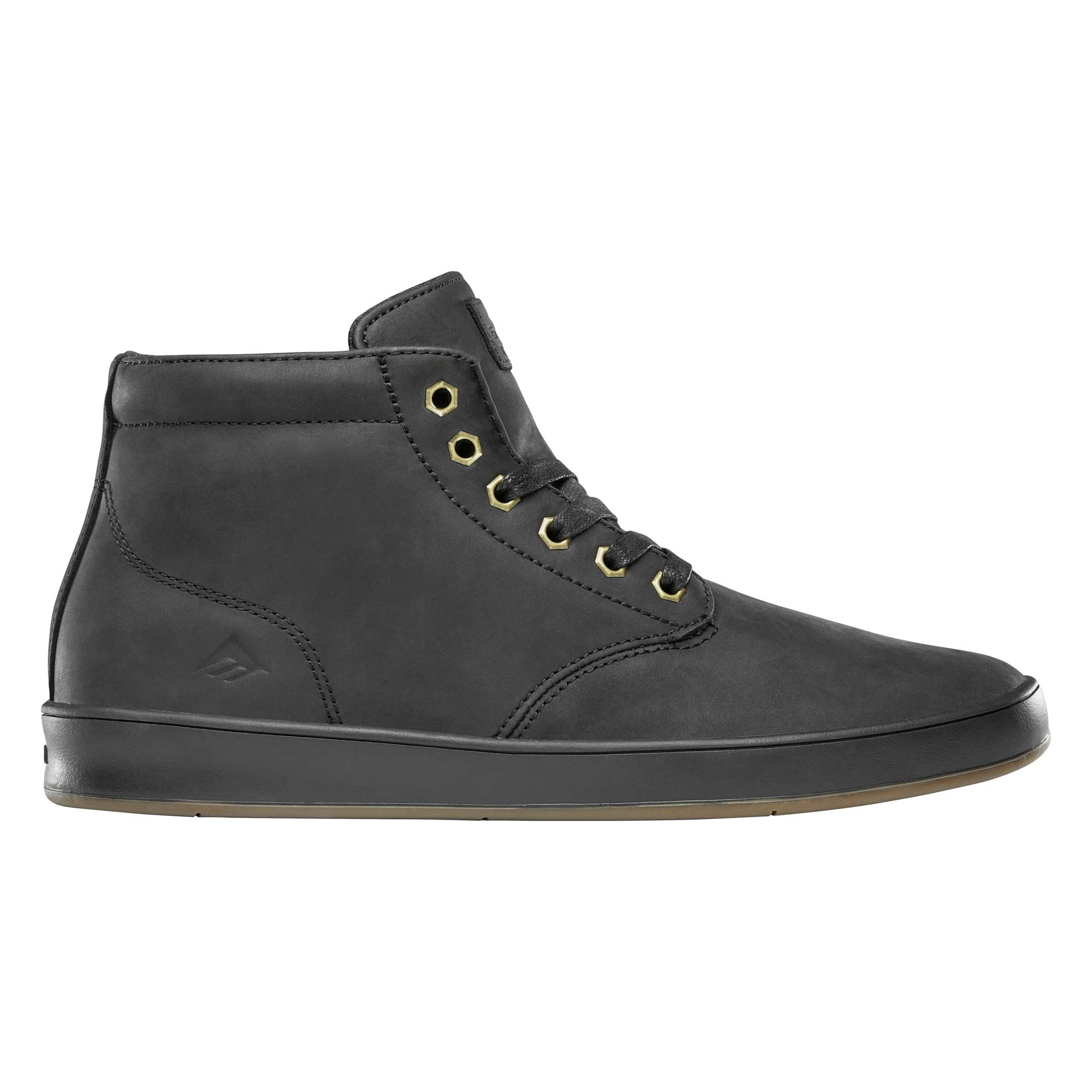 EMERICA Shoe ROMERO LACED HIGH bla/bla/gum, black/black/gum