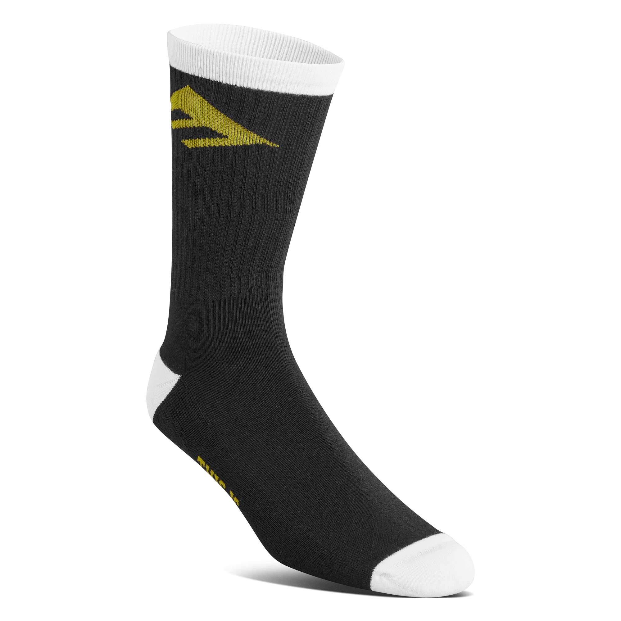 EMERICA Socks THIS IS SKATEBOARDING CREW, black