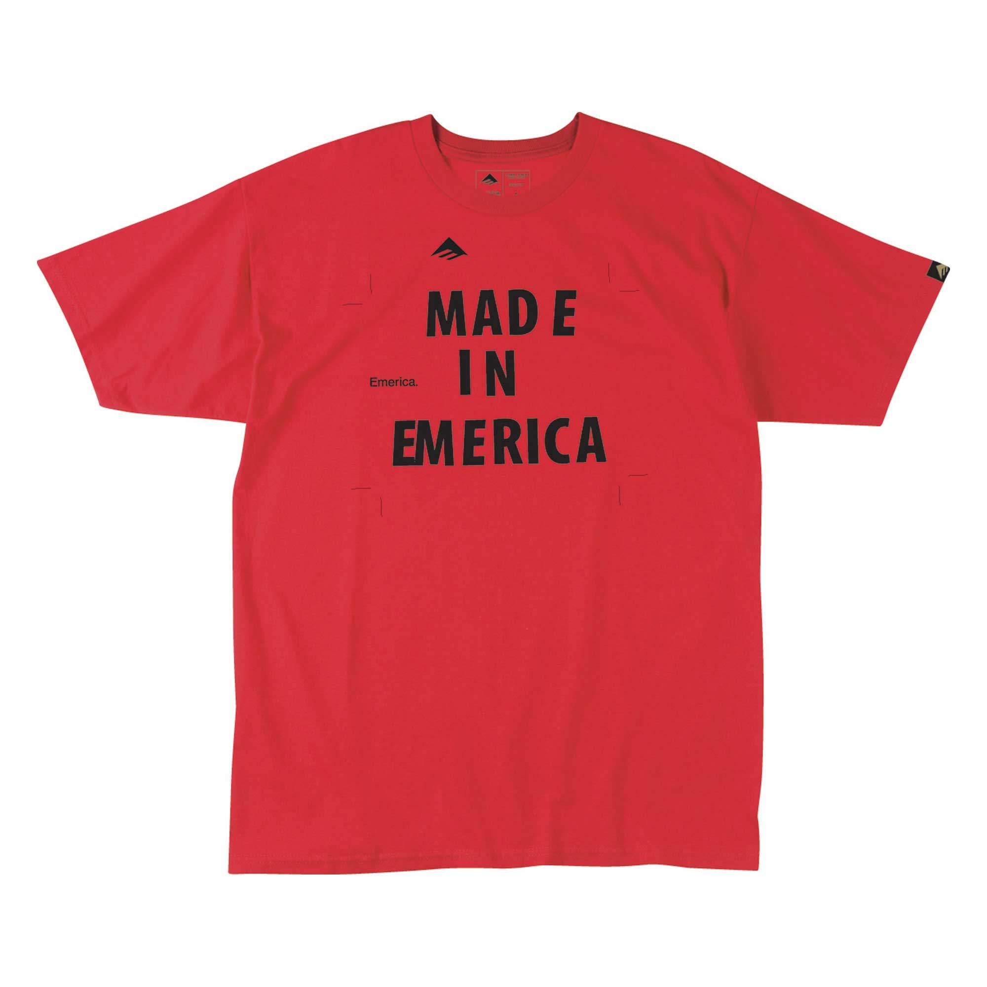 EMERICA T-Shirt INDICATOR red