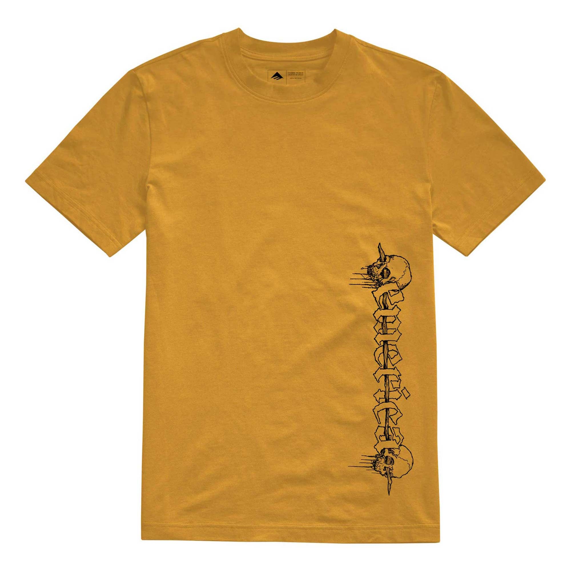 EMERICA T-Shirt SPIKED S/S gold