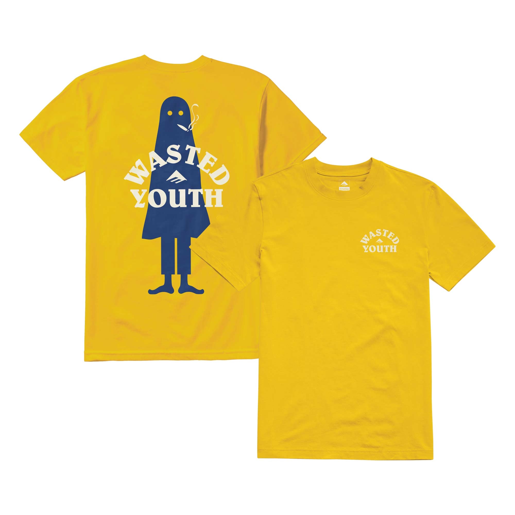 EMERICA T-Shirt WASTED gold