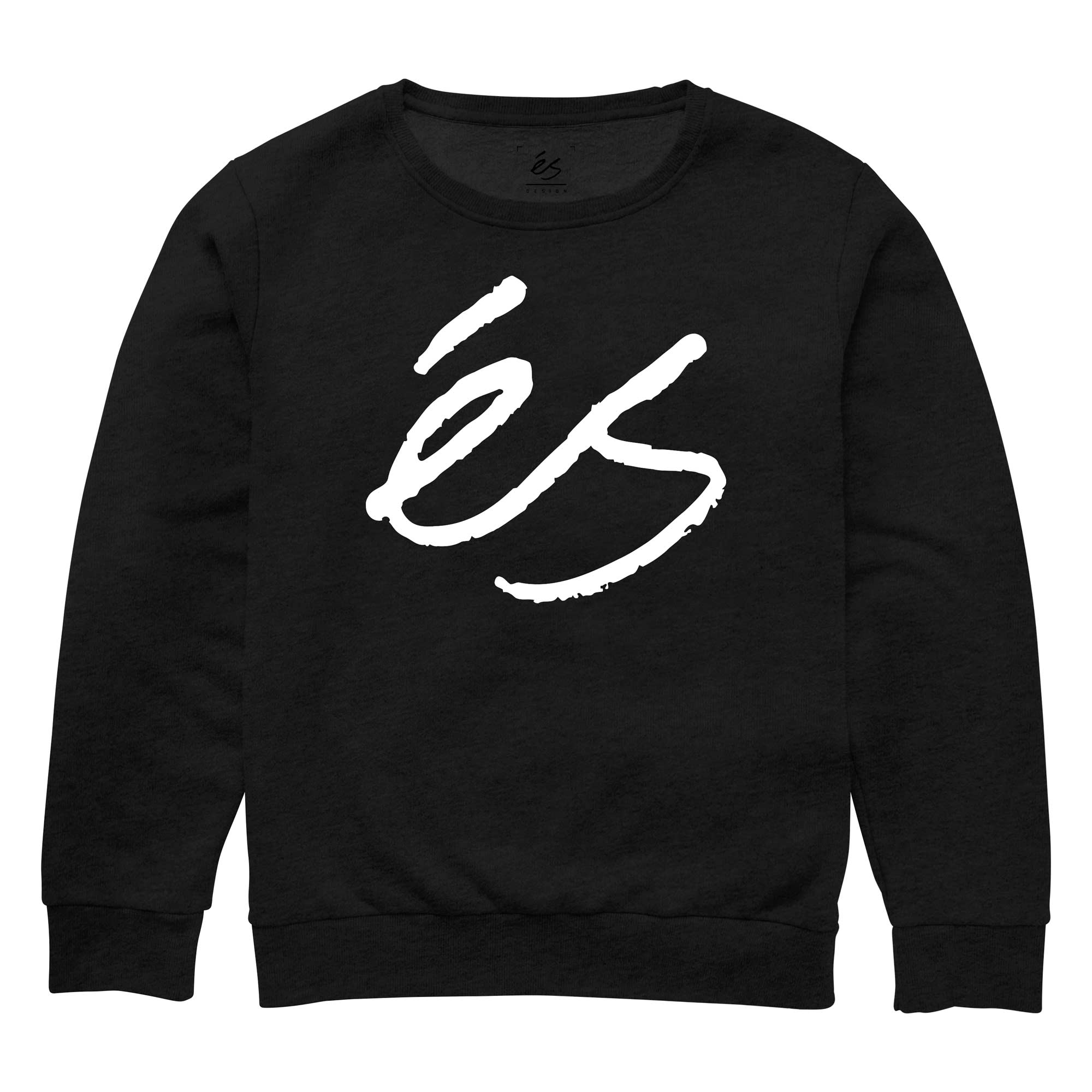 eS SKB Sweat SCRIPT CREW black