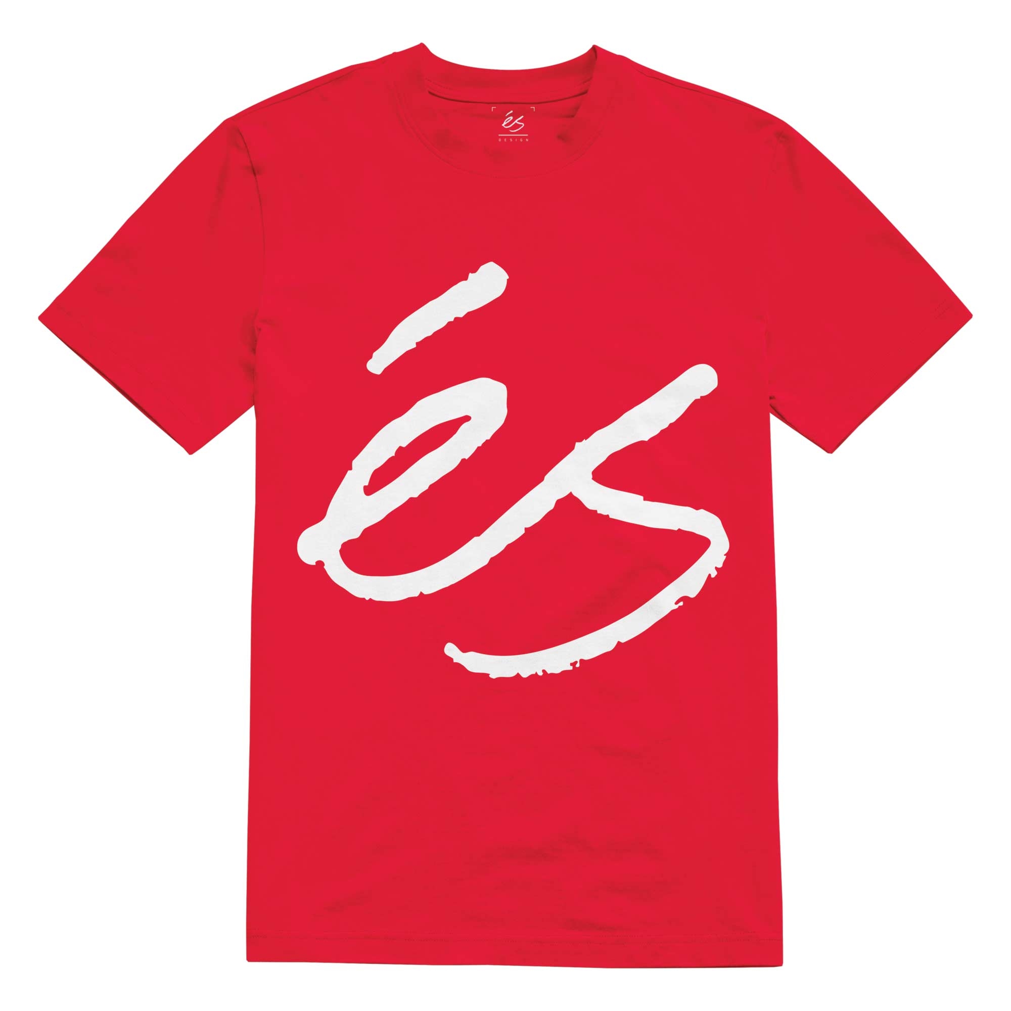 eS SKB T-Shirt BIG SCRIPT red