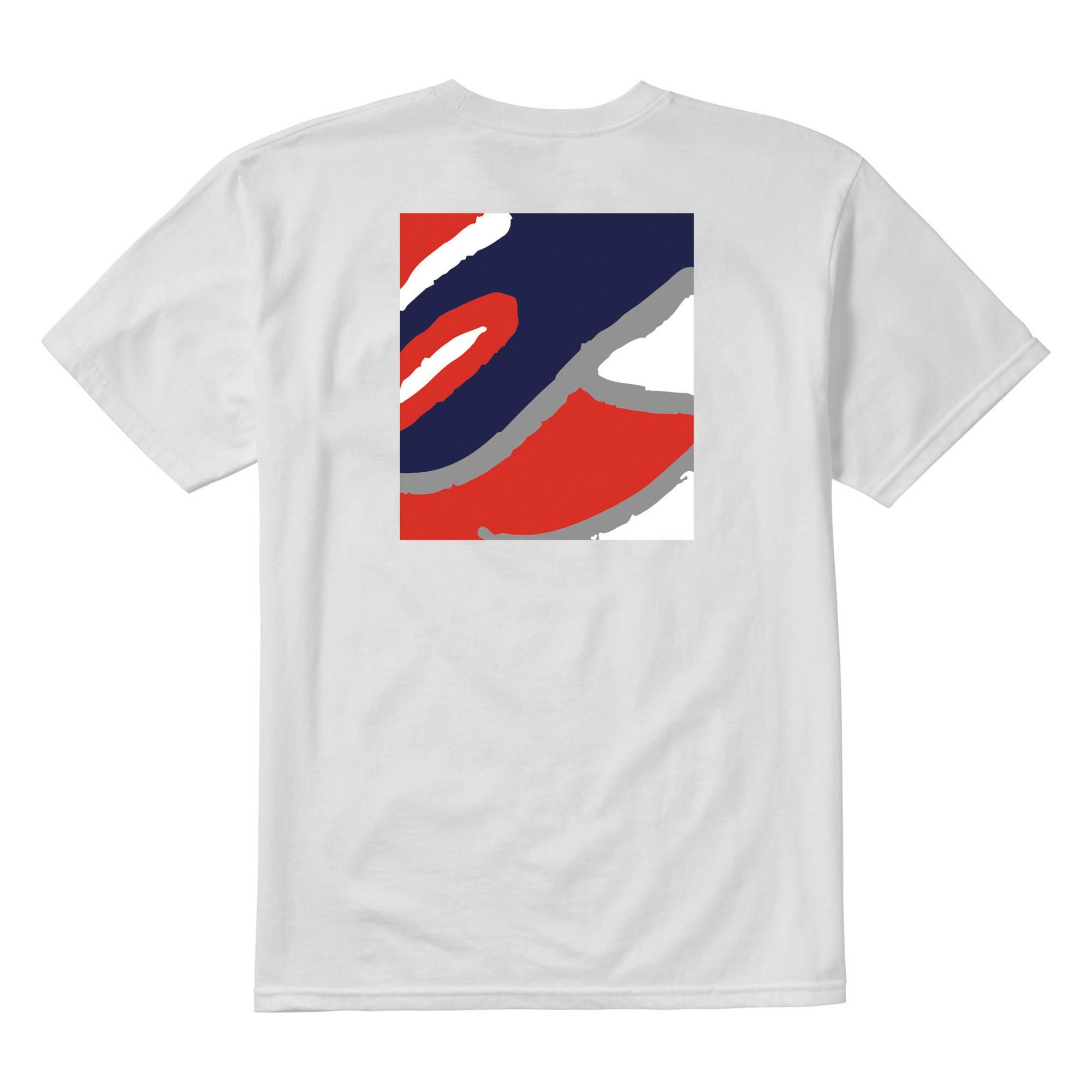 eS SKB T-Shirt COLOR FIELD S/S, white