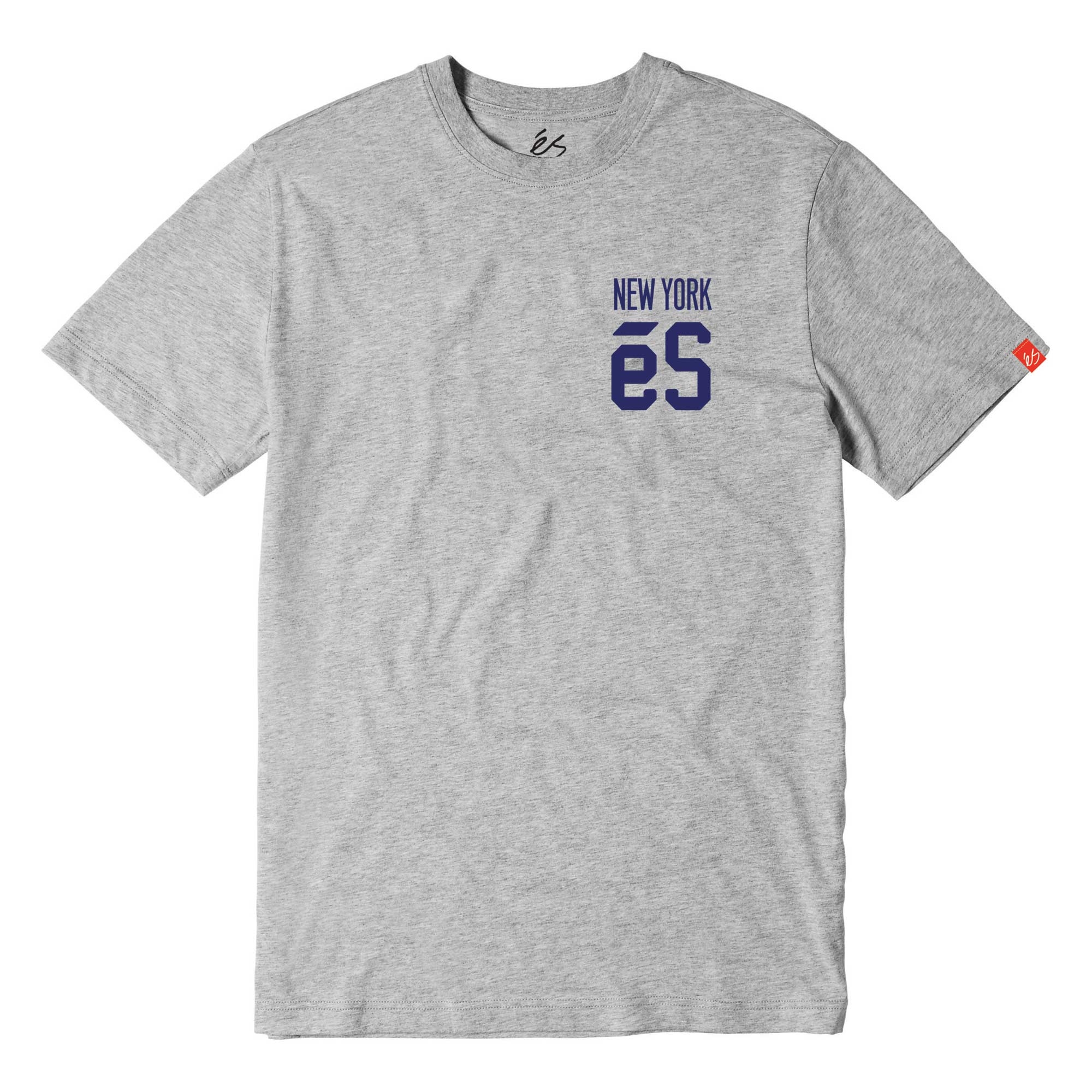 eS SKB T-Shirt NY TEE, grey heather