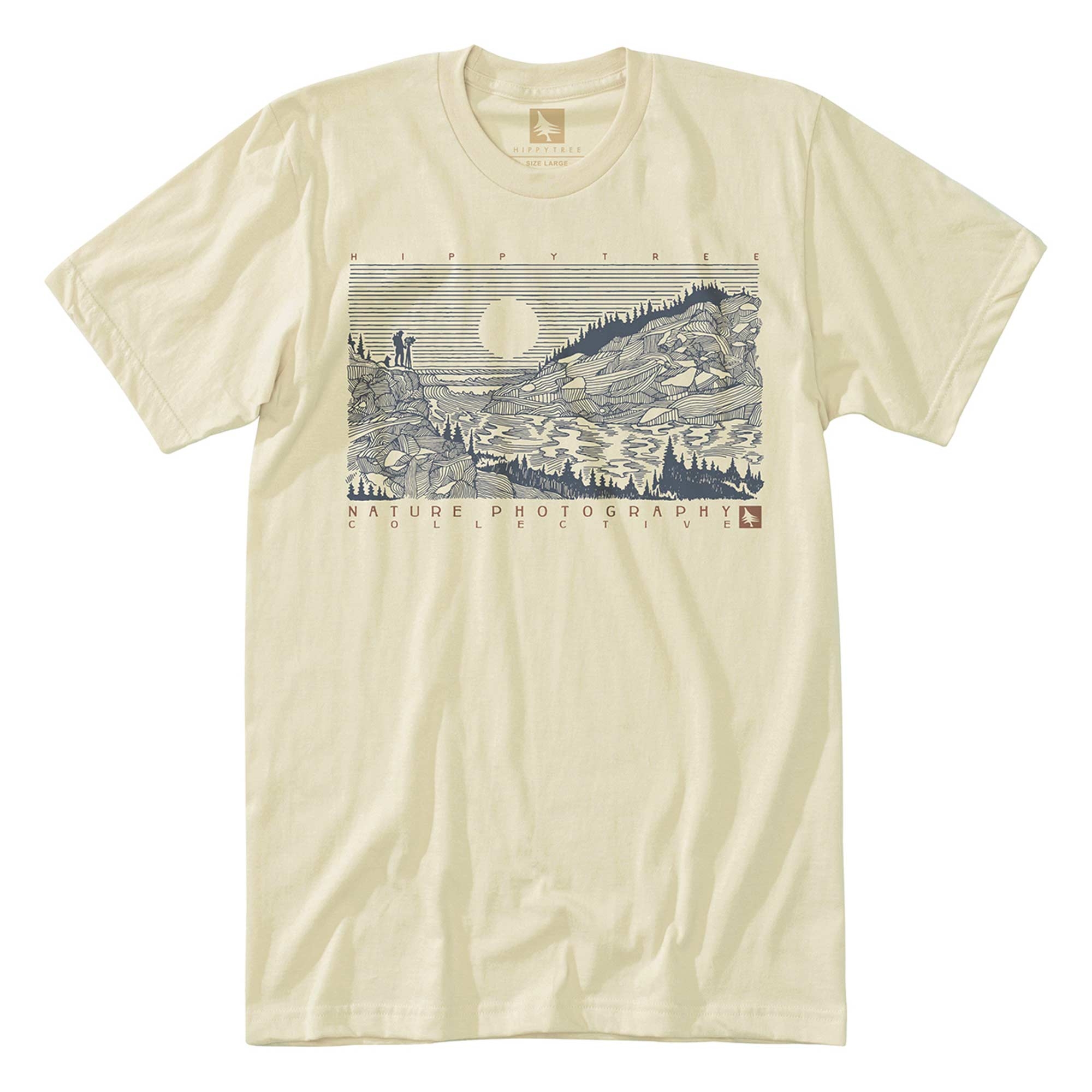 HIPPYTREE T-Shirt ESTUARY natural