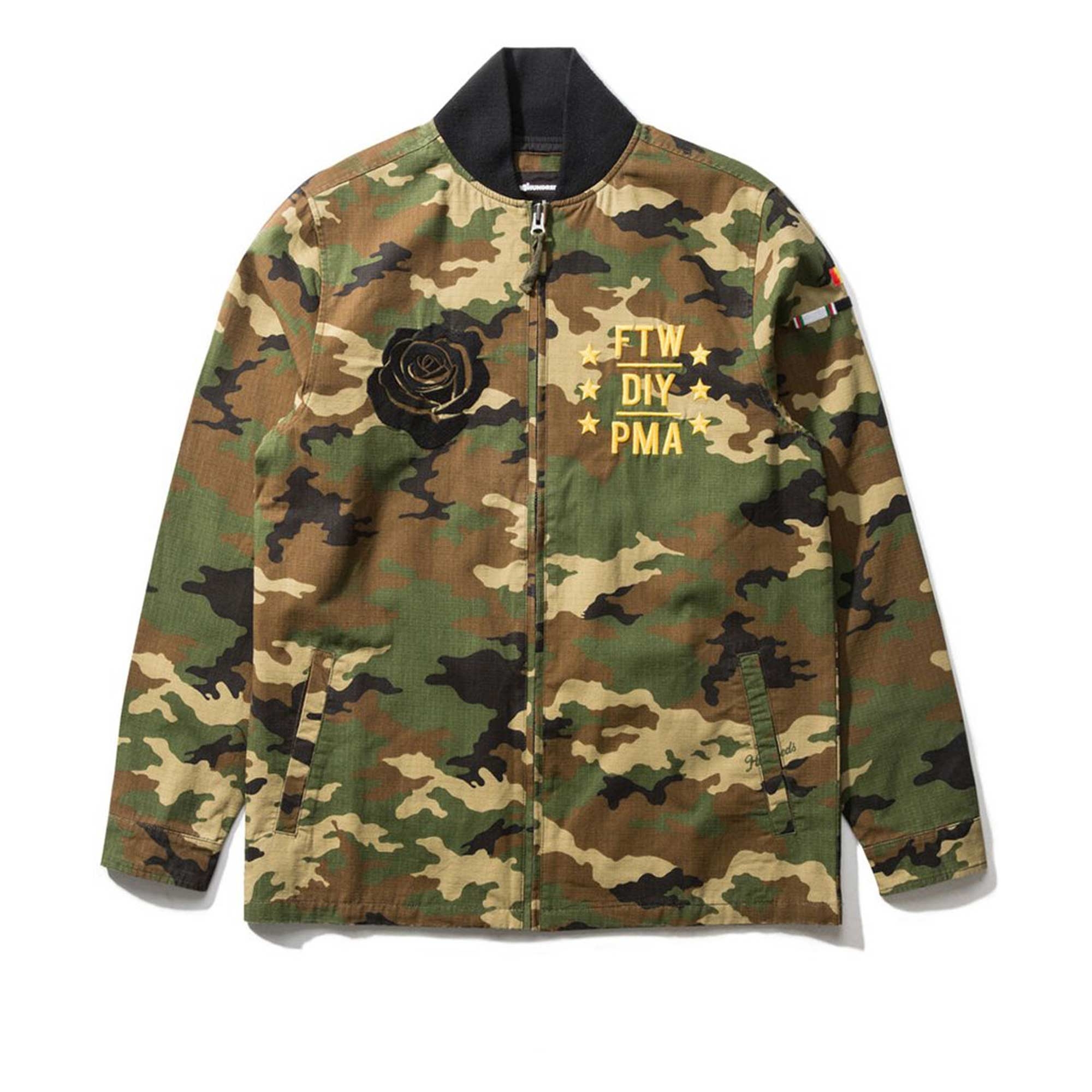 THE HUNDREDS Jacket ALTA, camo