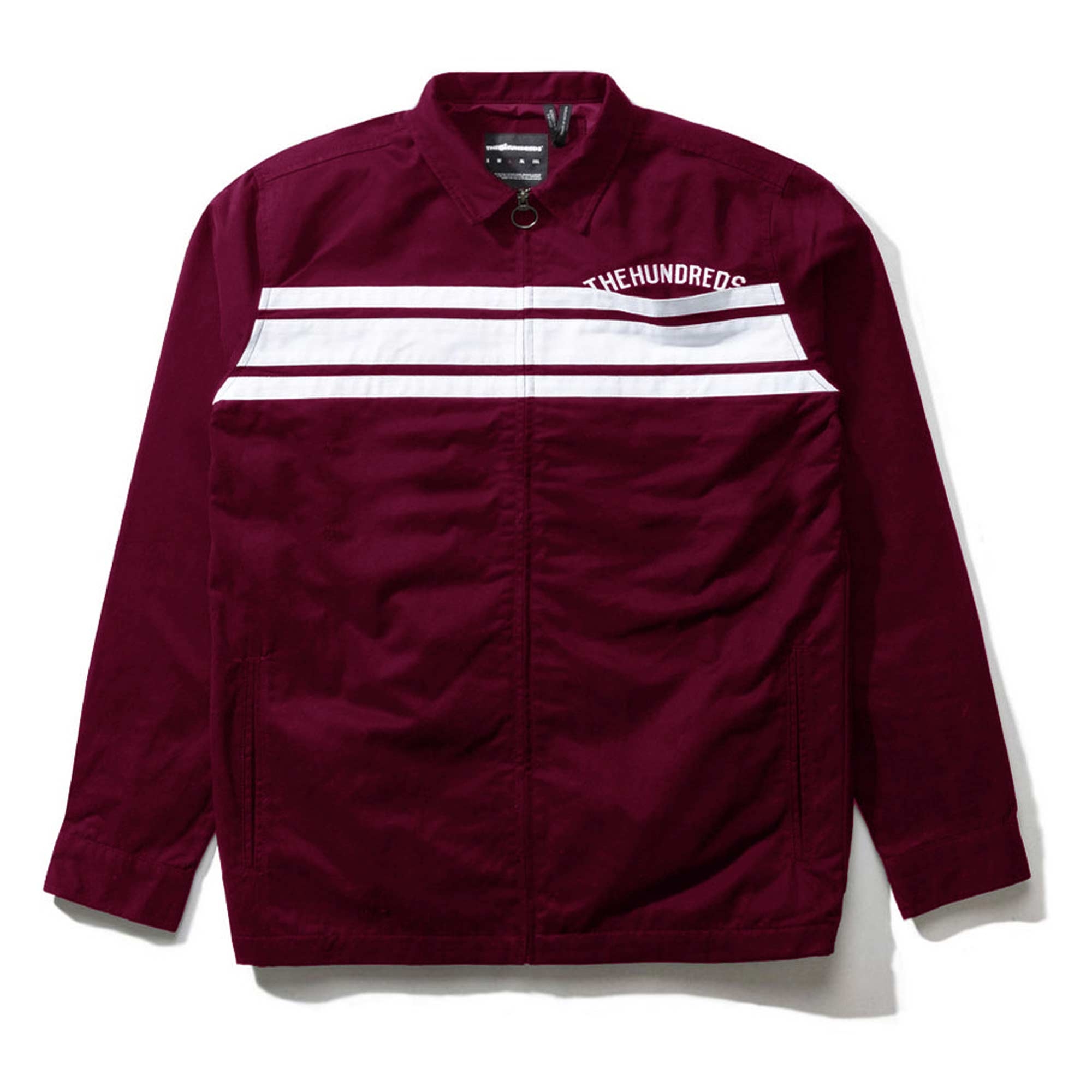 THE HUNDREDS Jacket IRWINDALE eggplant