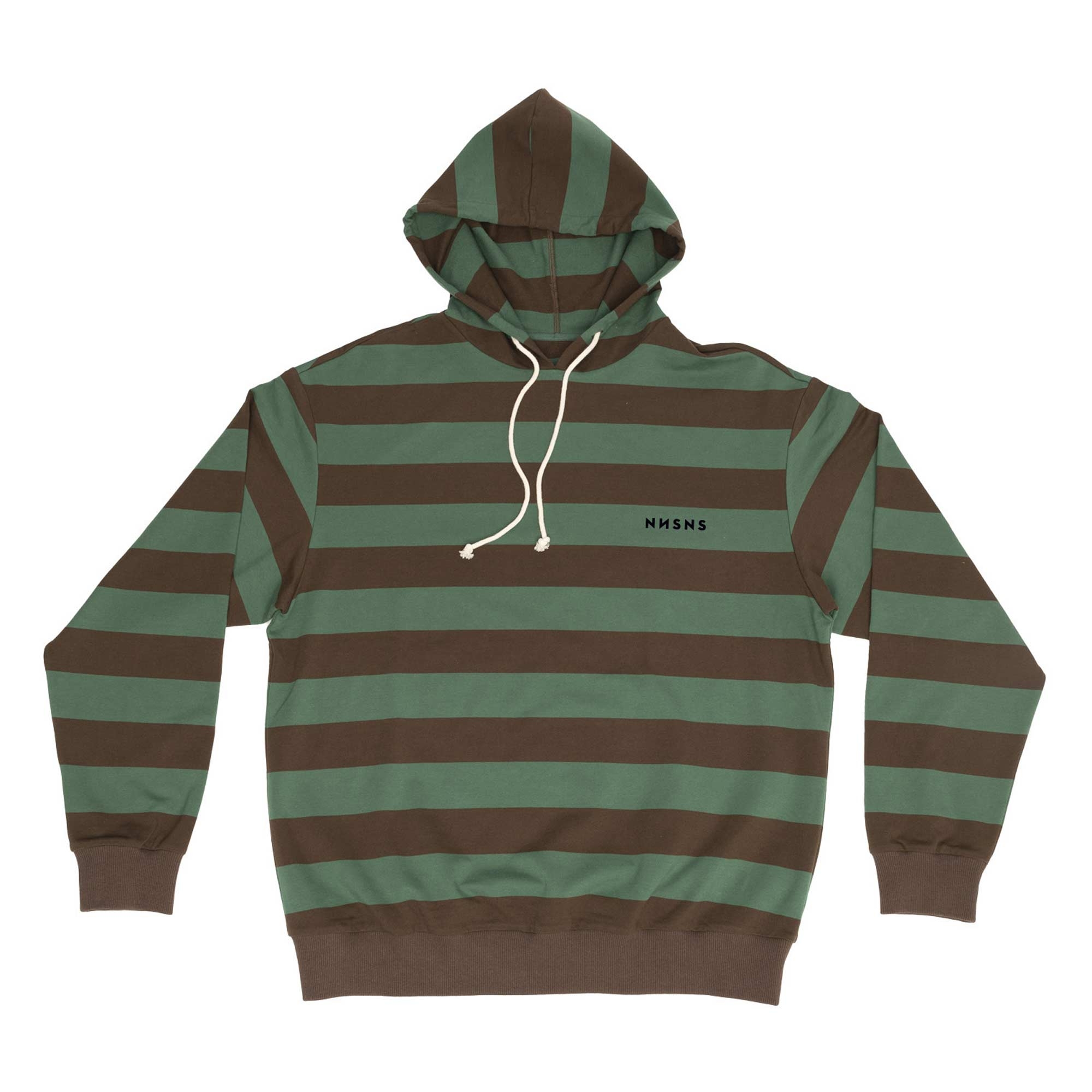 NNSNS Sweat FREDDY Hooded brown/green