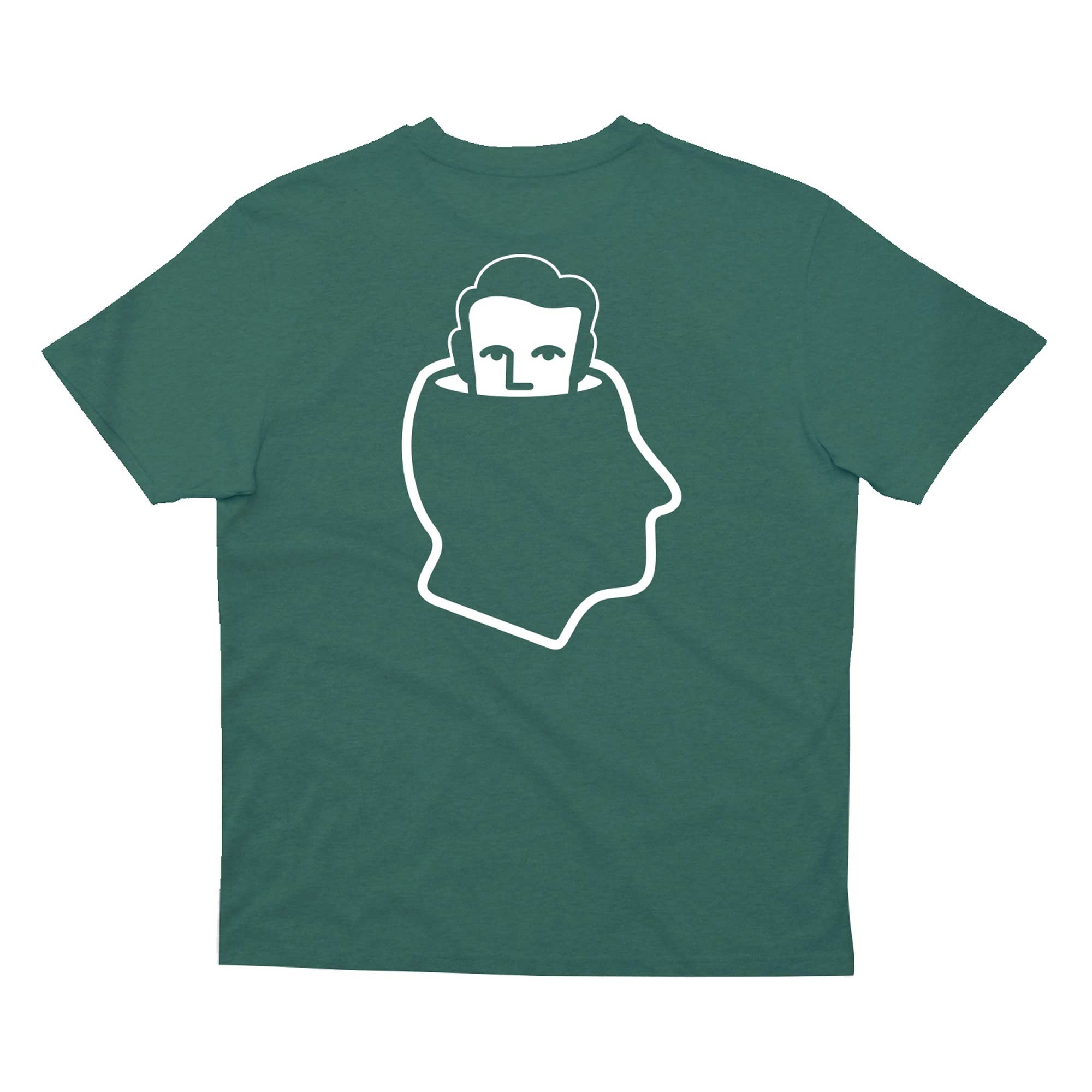 NNSNS T-Shirt HEAD LOGO green