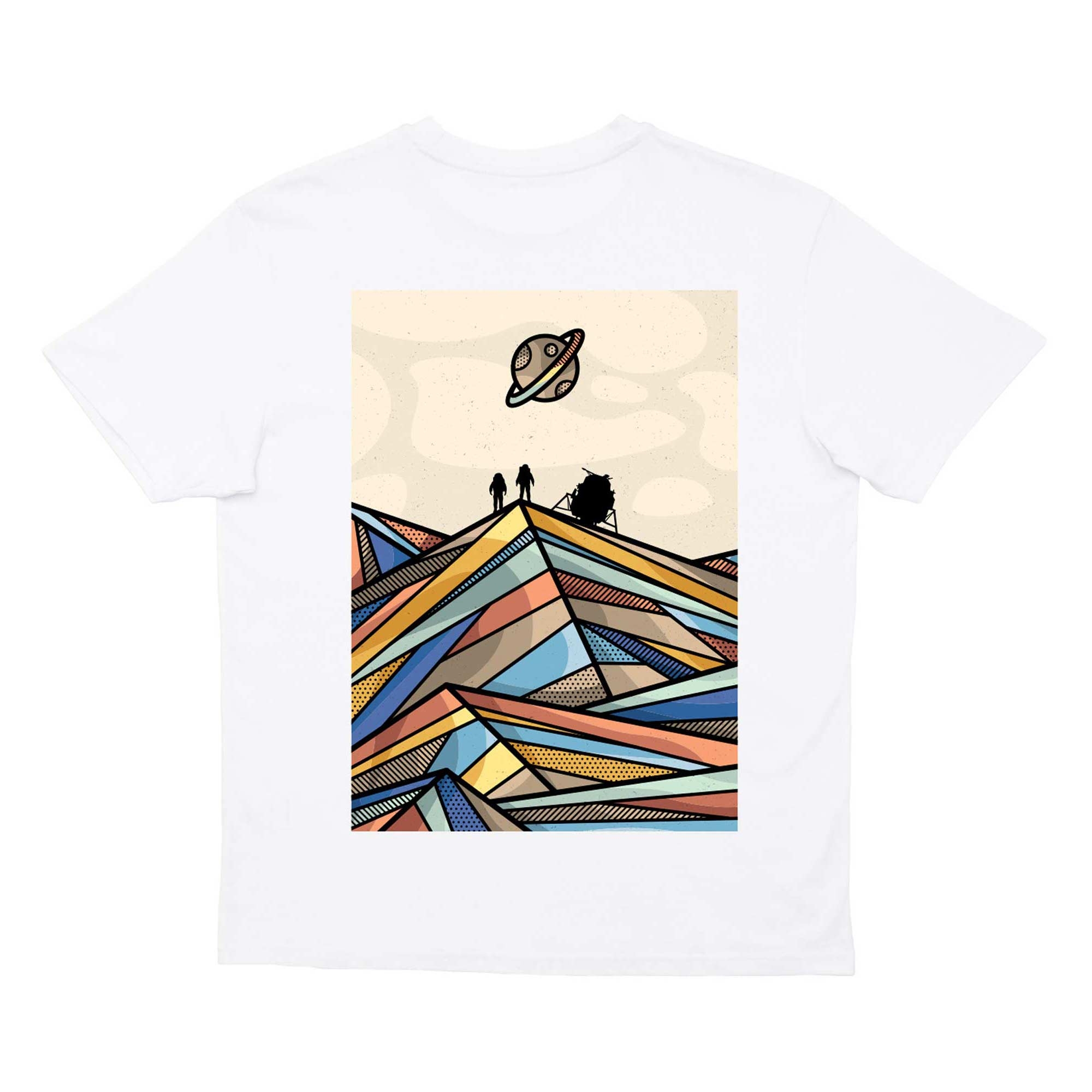 NNSNS T-Shirt LUNAR, white