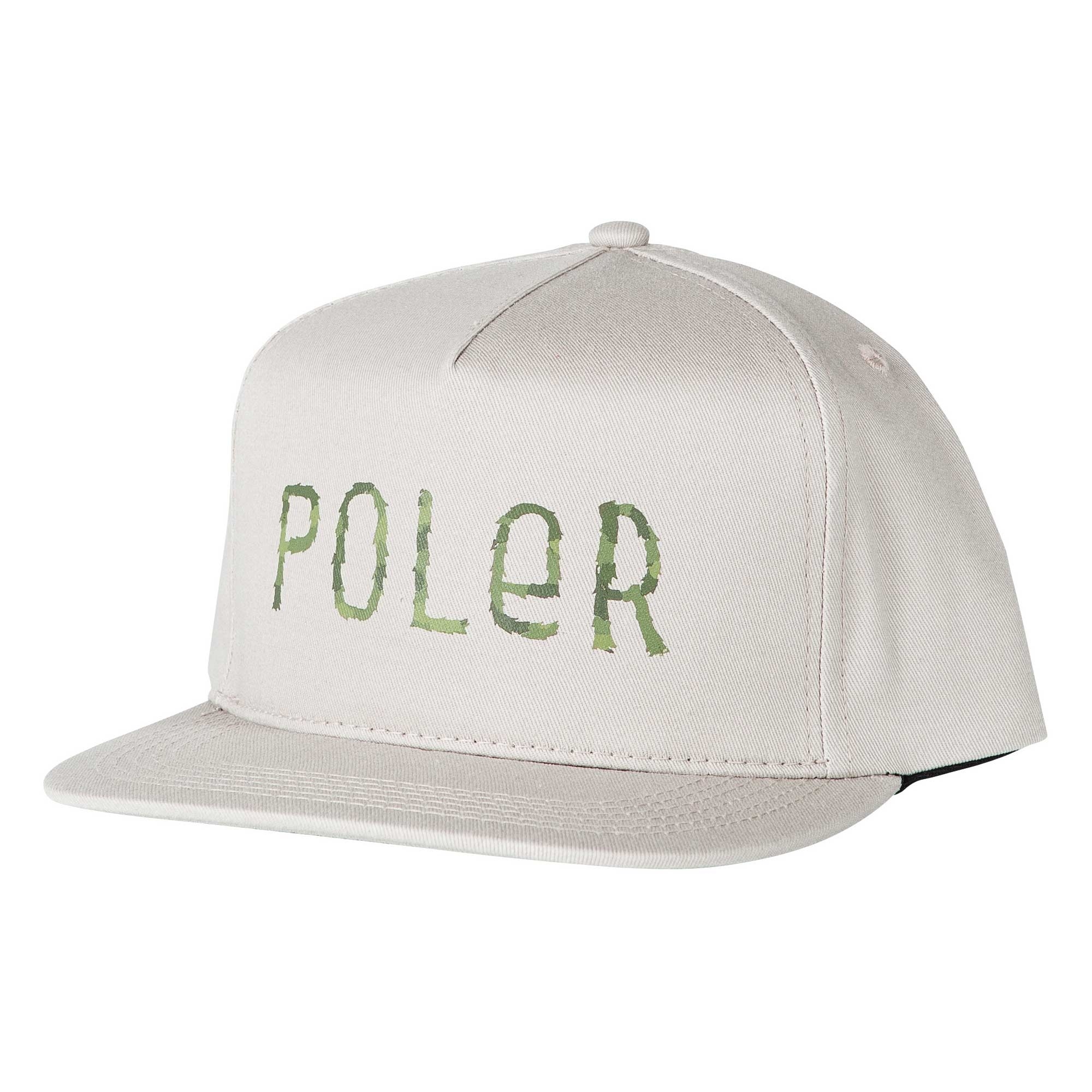 POLER Cap FUR FONT SNAPBACK, khaki