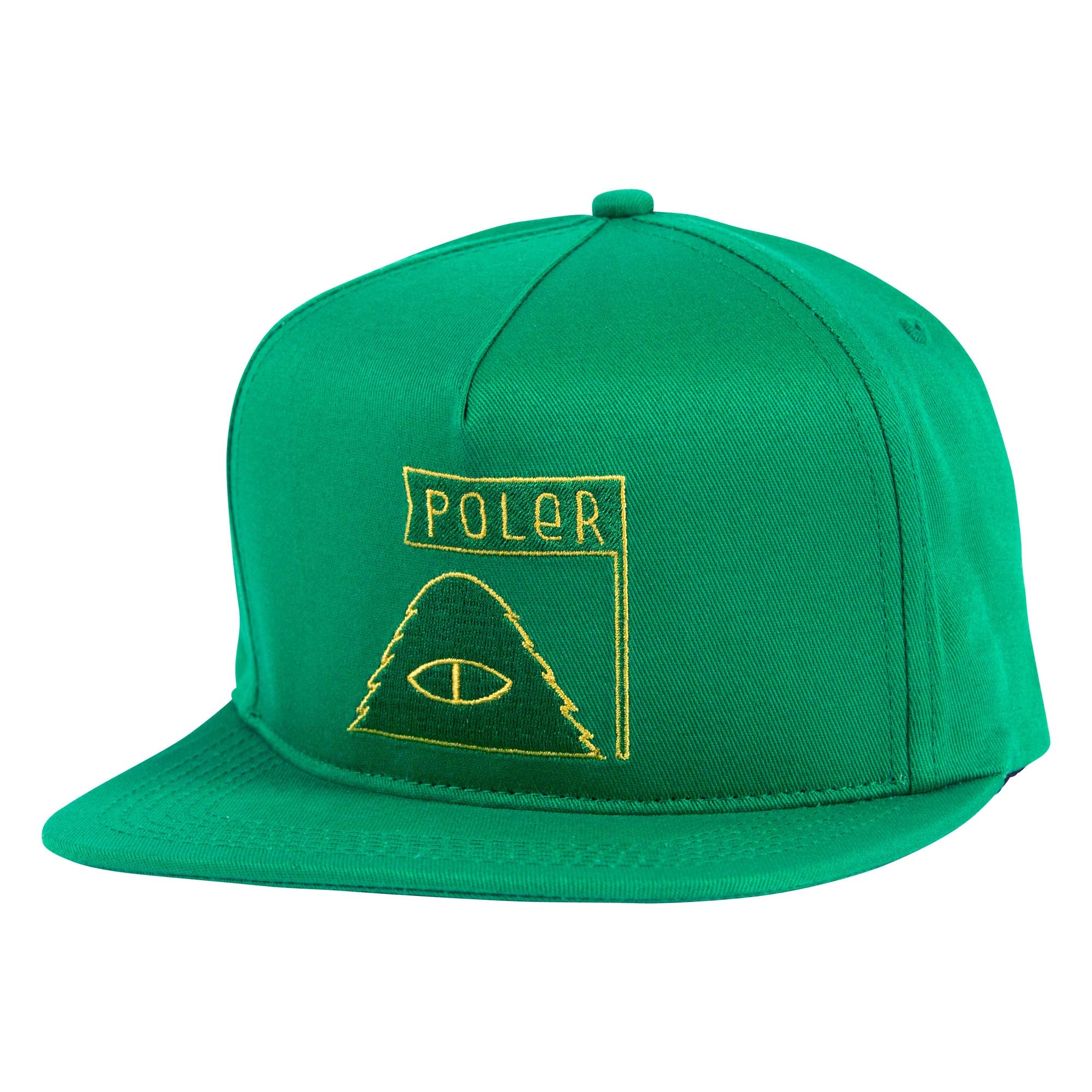 POLER CAP SUMMIT SNAPBACK, bright green