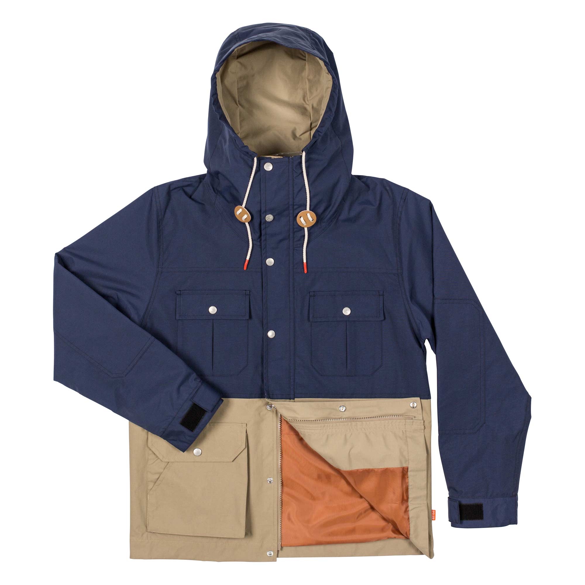 POLER Jacket DRAFT navy/khaki