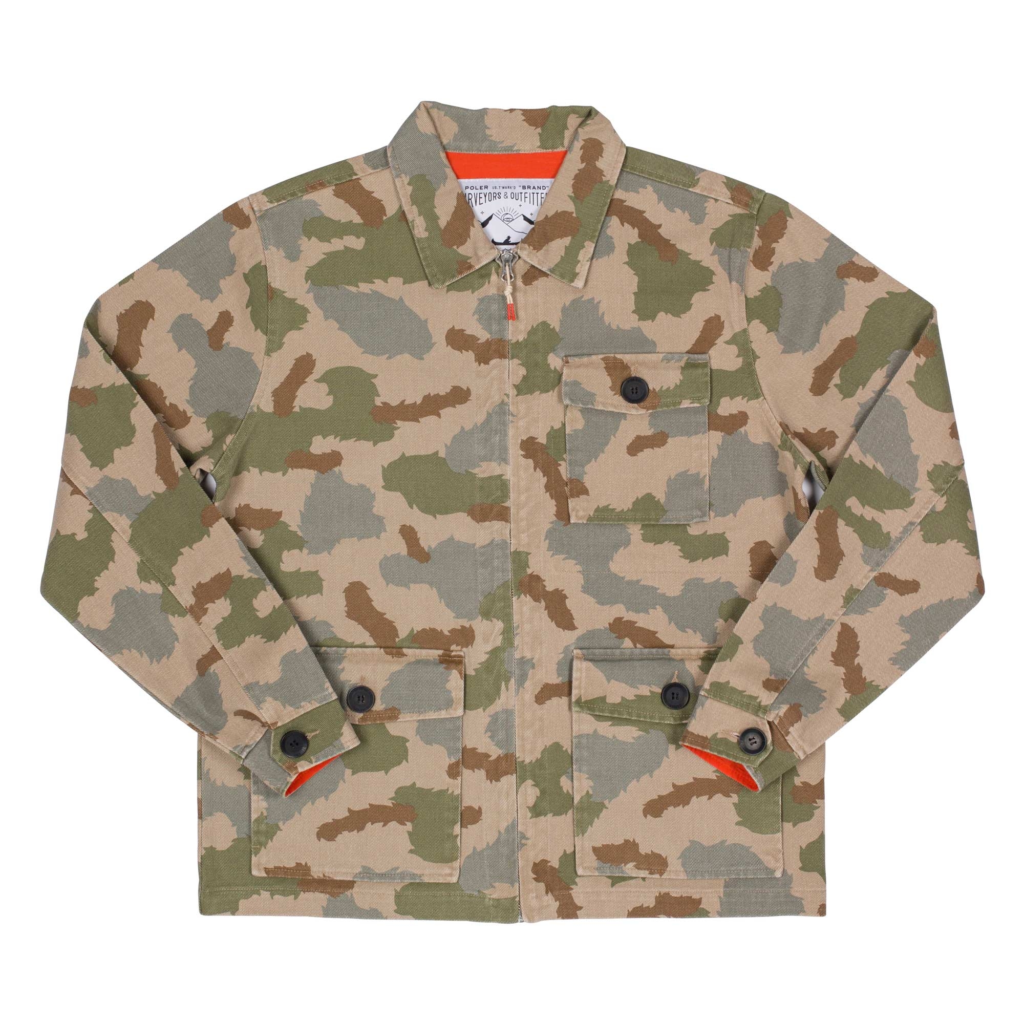 POLER Jacket FLAP, camo