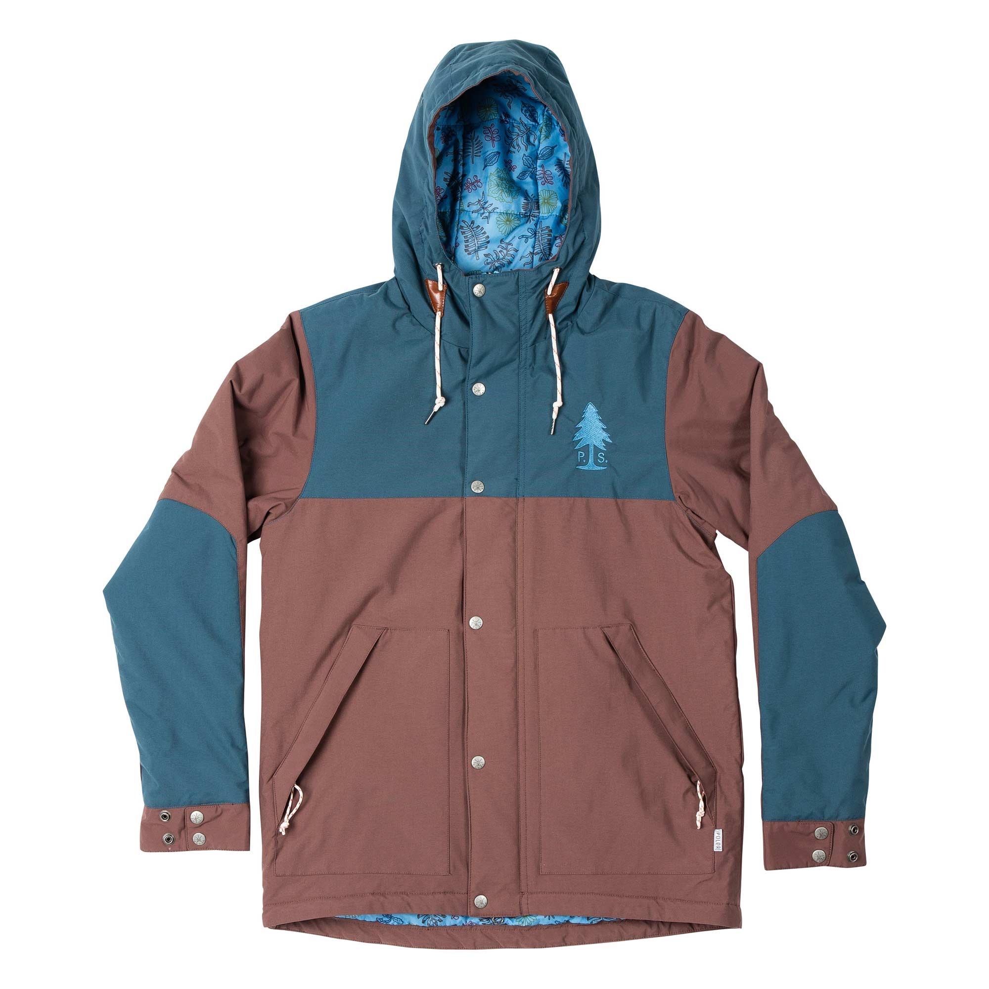 POLER Jacket SCOUT brown stone/blue steel