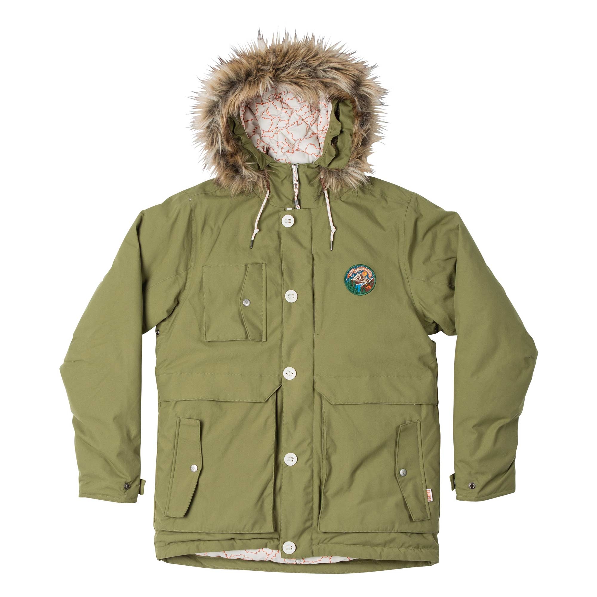 POLER Jacket SNORKLE mossy