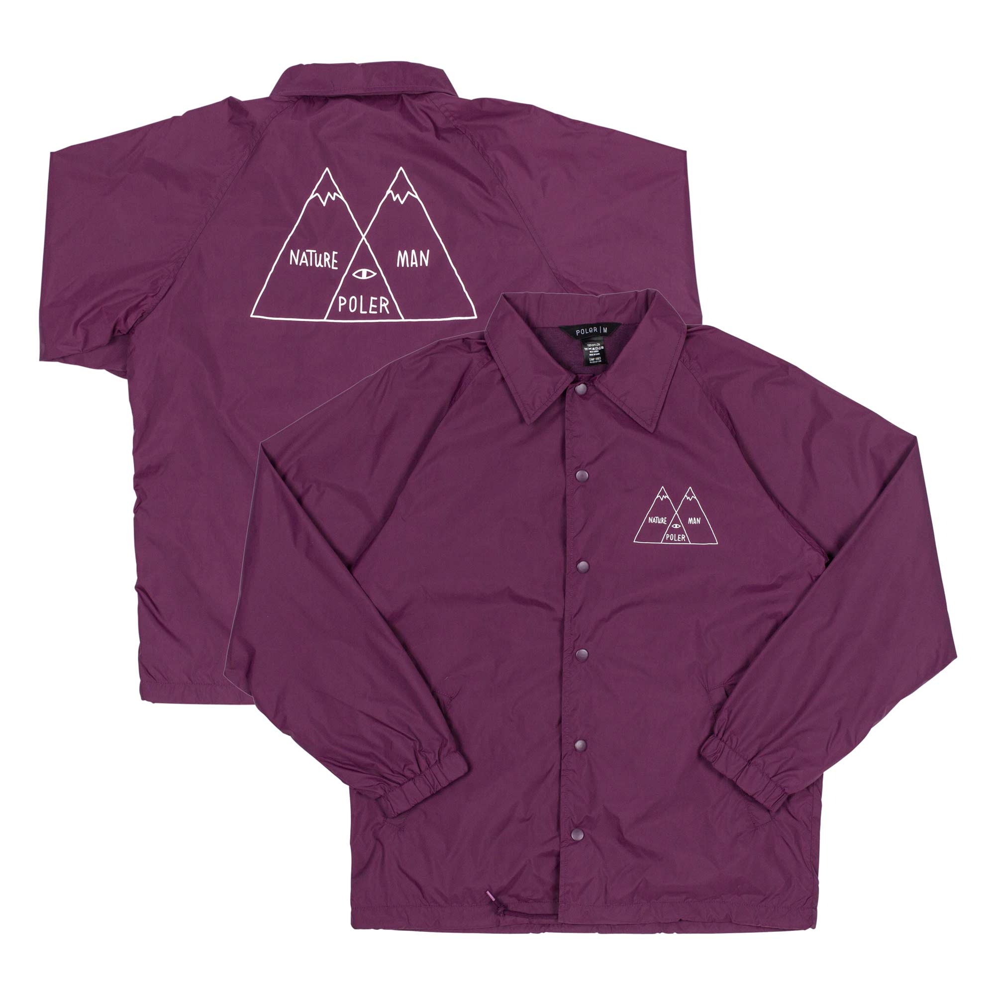POLER Jacket VENN COACHES grape