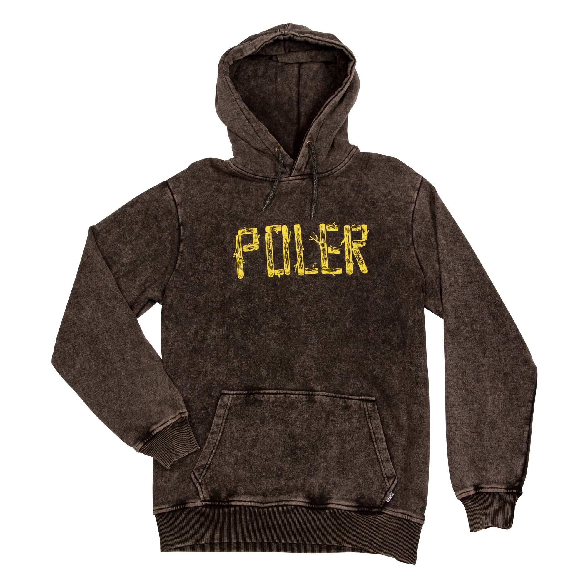 POLER Sweat TIMBERS HOOD black acid