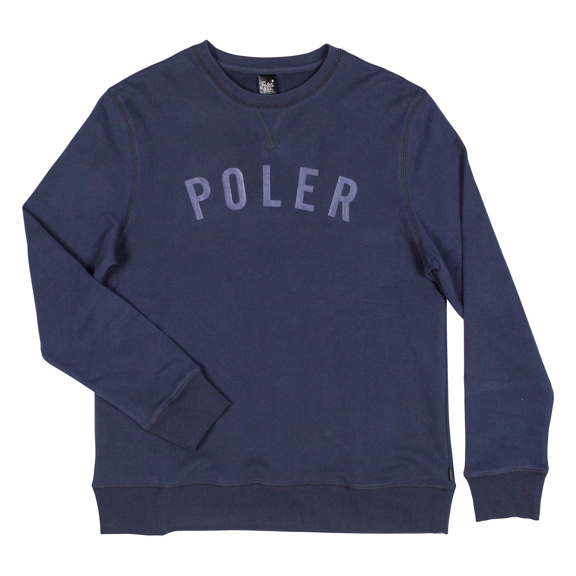 POLER Sweat STATE CREW navy/purple