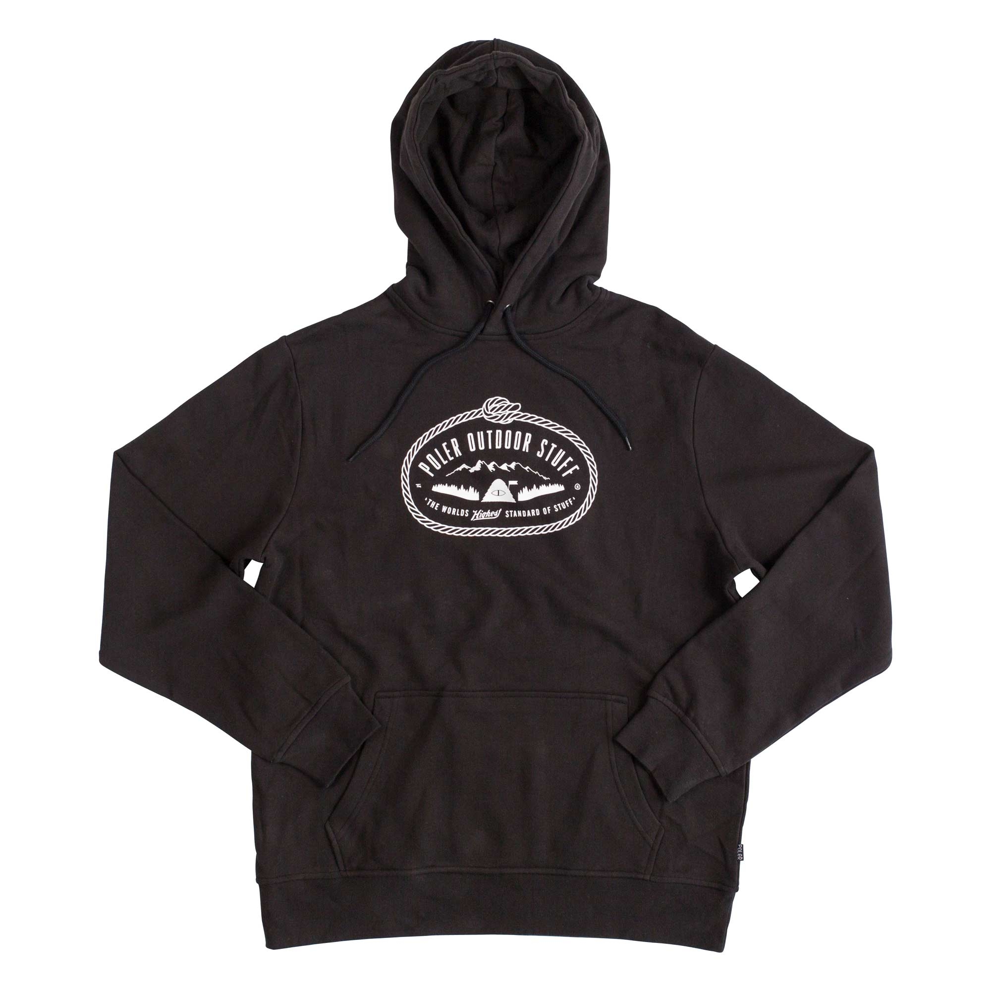 POLER Sweat LASSO HOODIE black