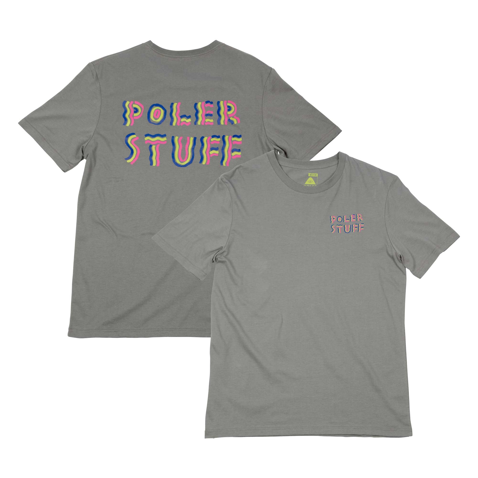 POLER T-Shirt FESTIVAL TEE, steel