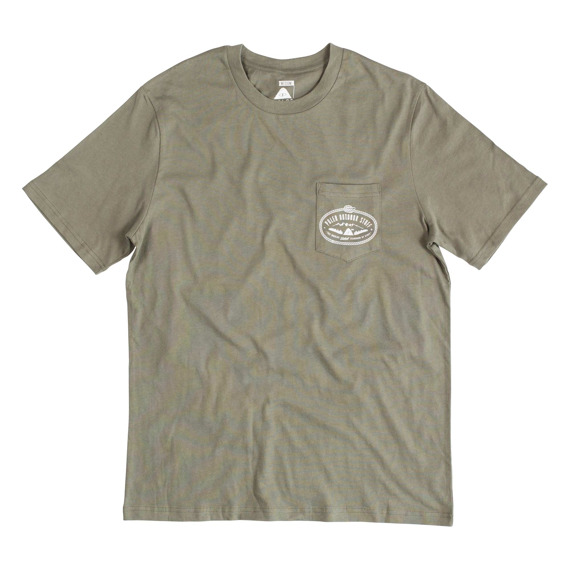 POLER T-Shirt LASSO POCKET TEE, olive