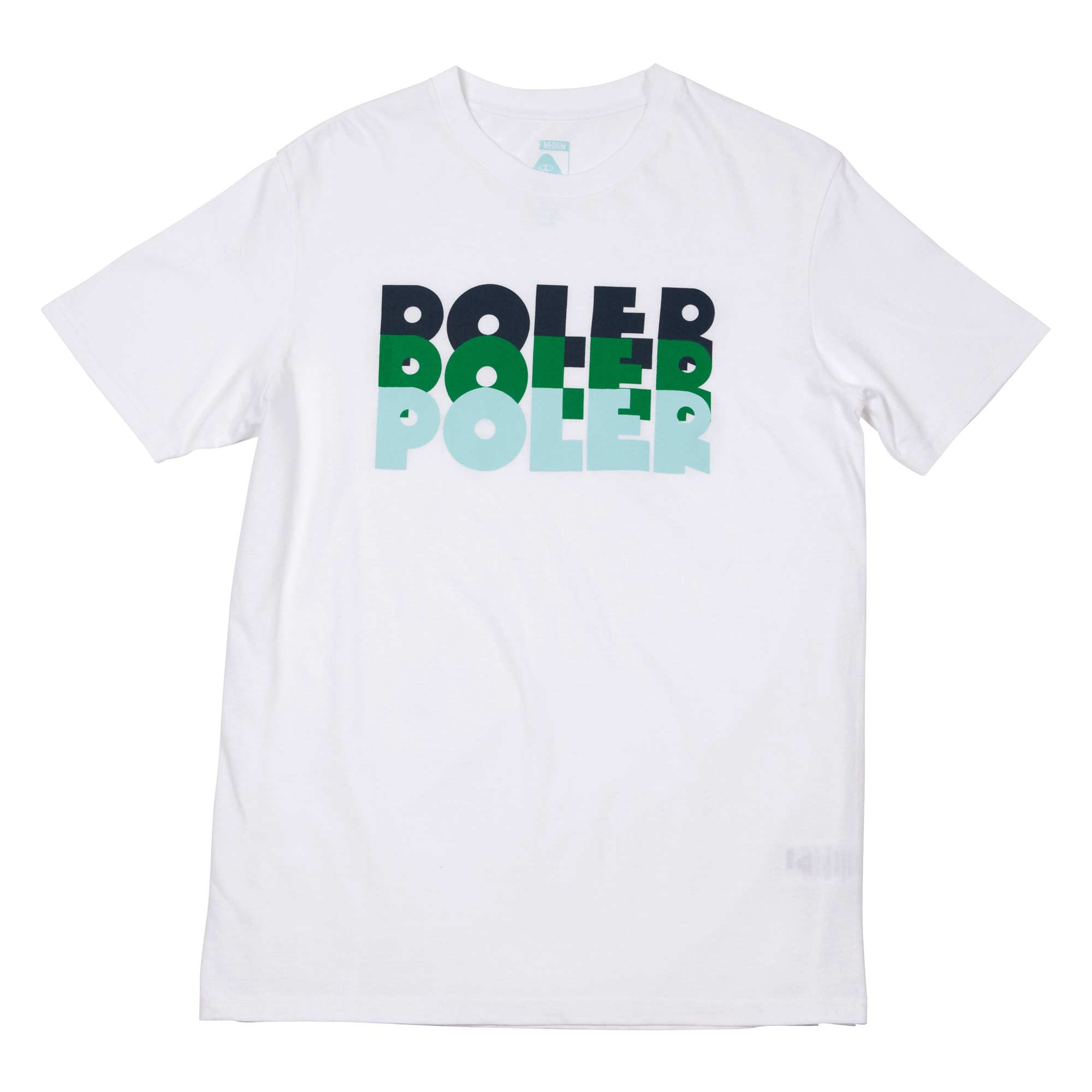 POLER T-Shirt LEVELS white