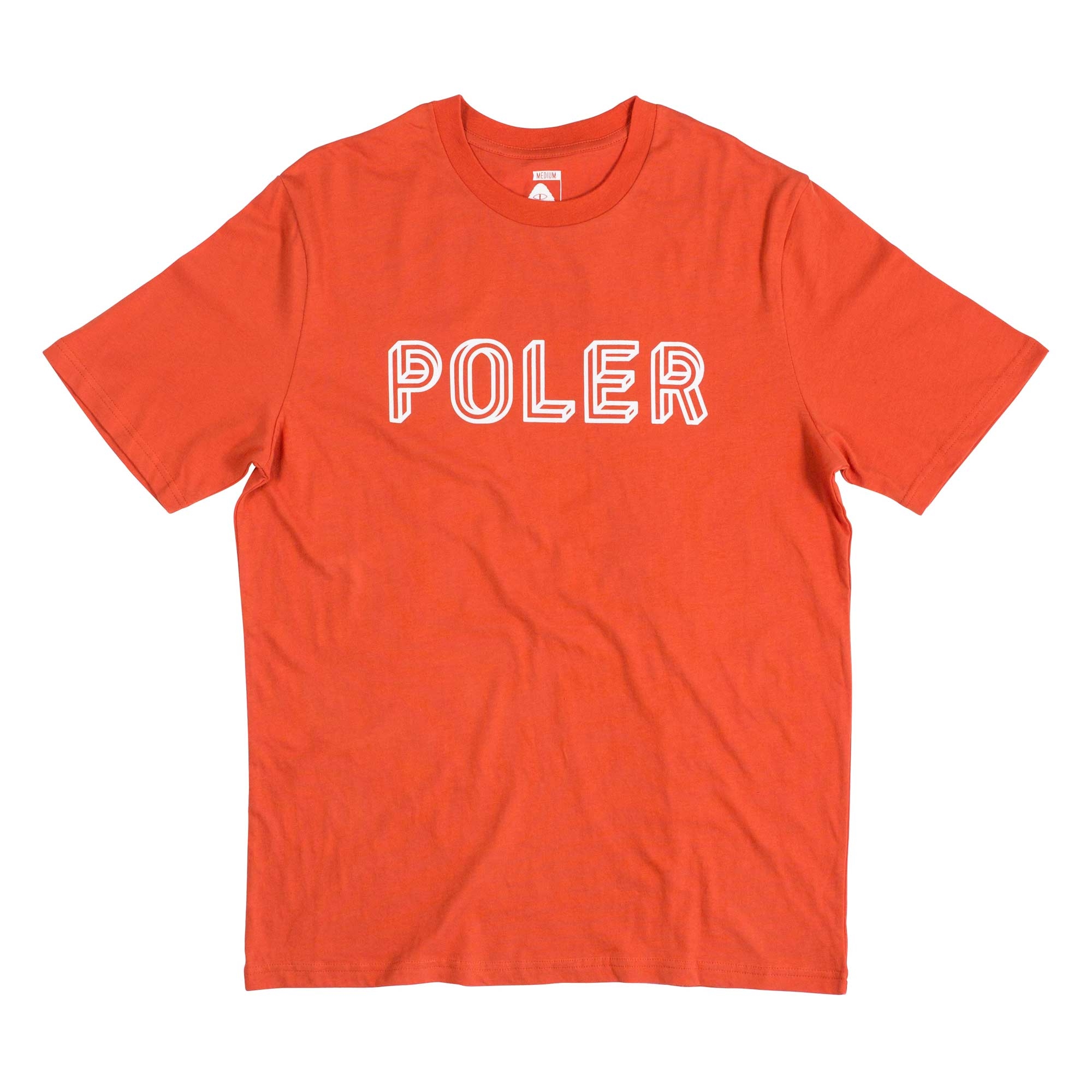 POLER T-Shirt PENROSE, burnt orange