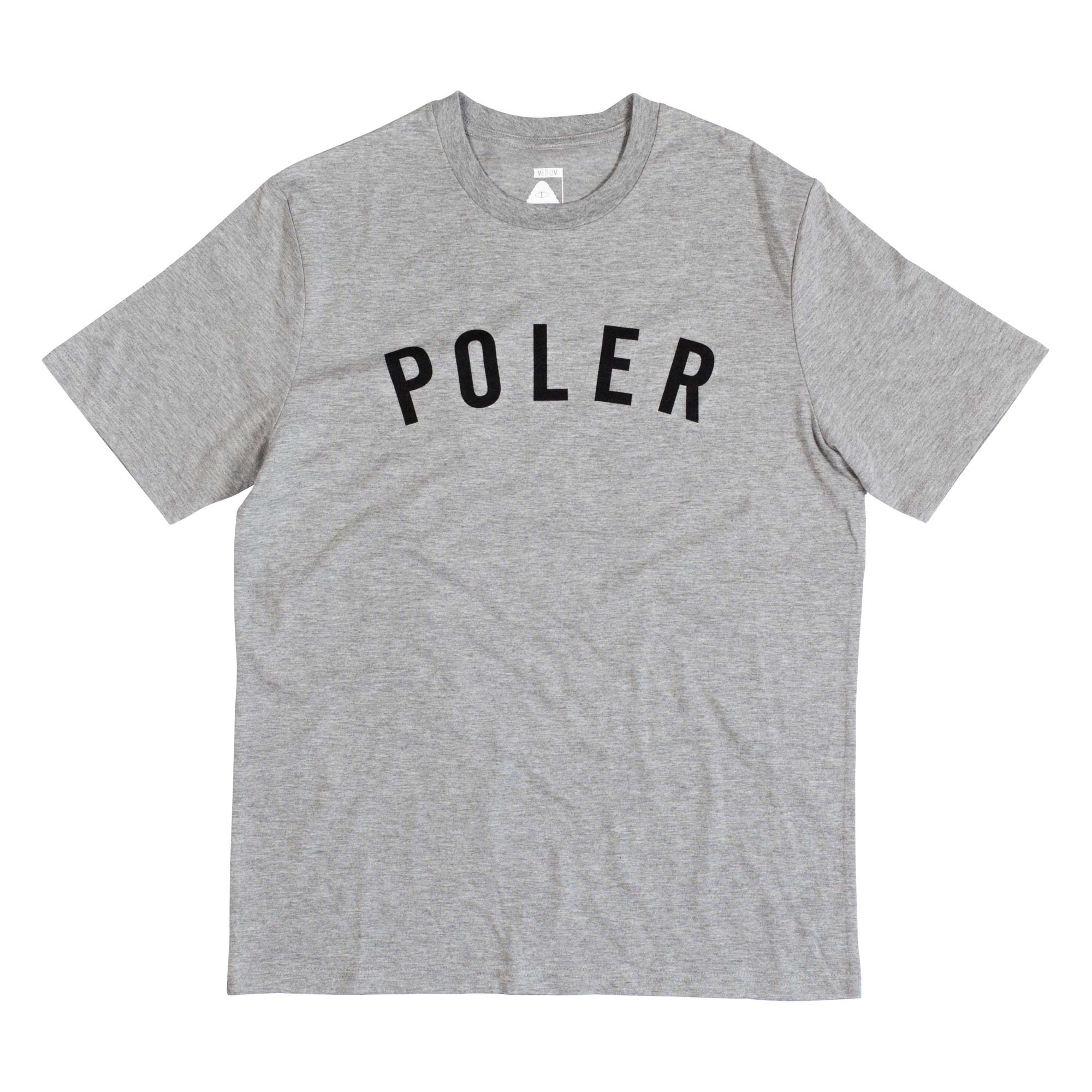 POLER T-Shirt STATE grey heather/black