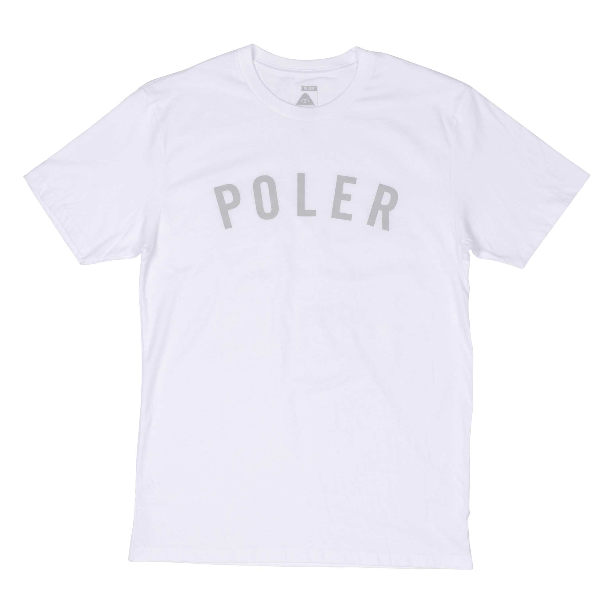 POLER T-Shirt STATE white/grey