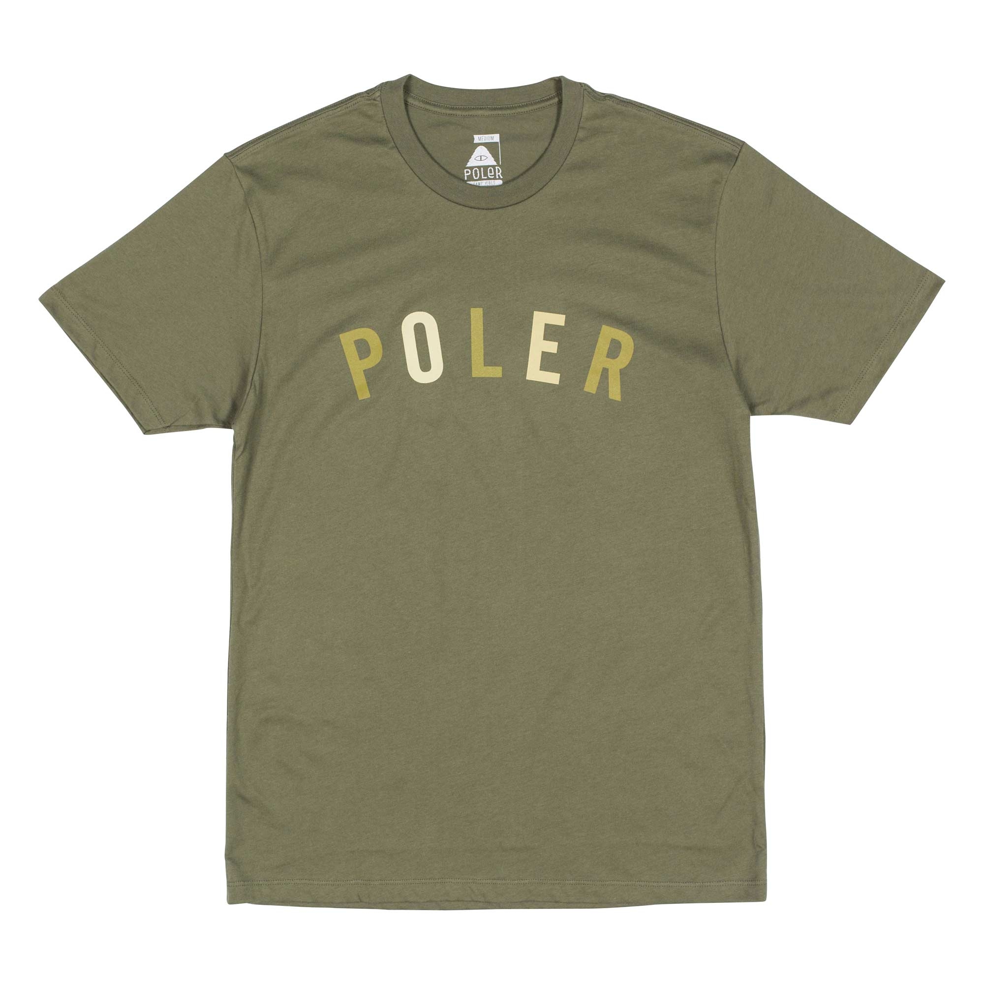 POLER T-Shirt STATE GRADIENT olive