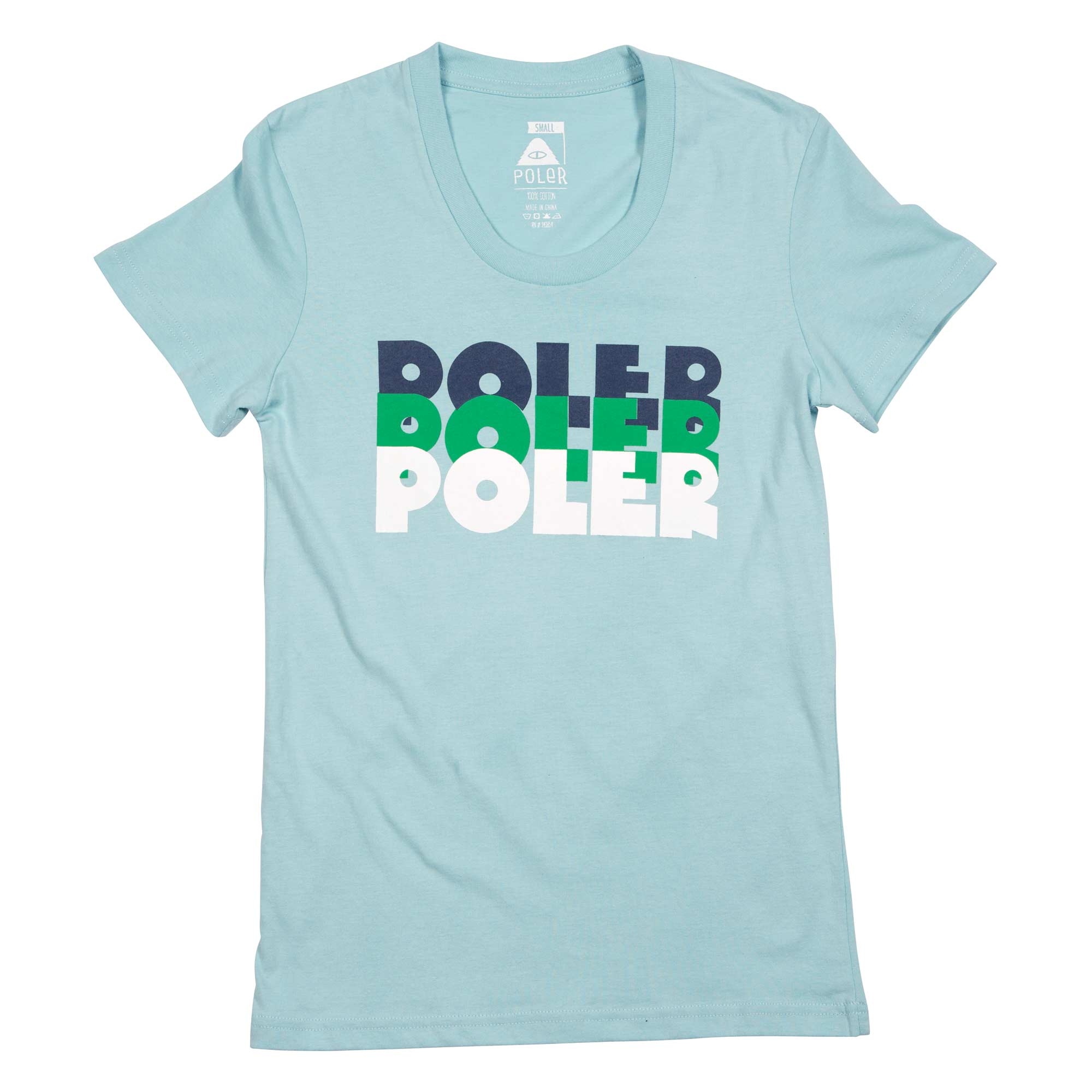 POLER Womens T-Shirt LEVELS stratosphere