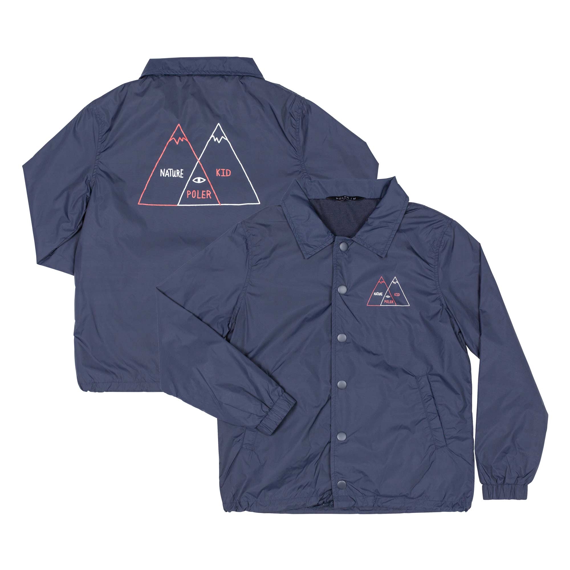 POLER Youths Jacket VENN COACHES navy