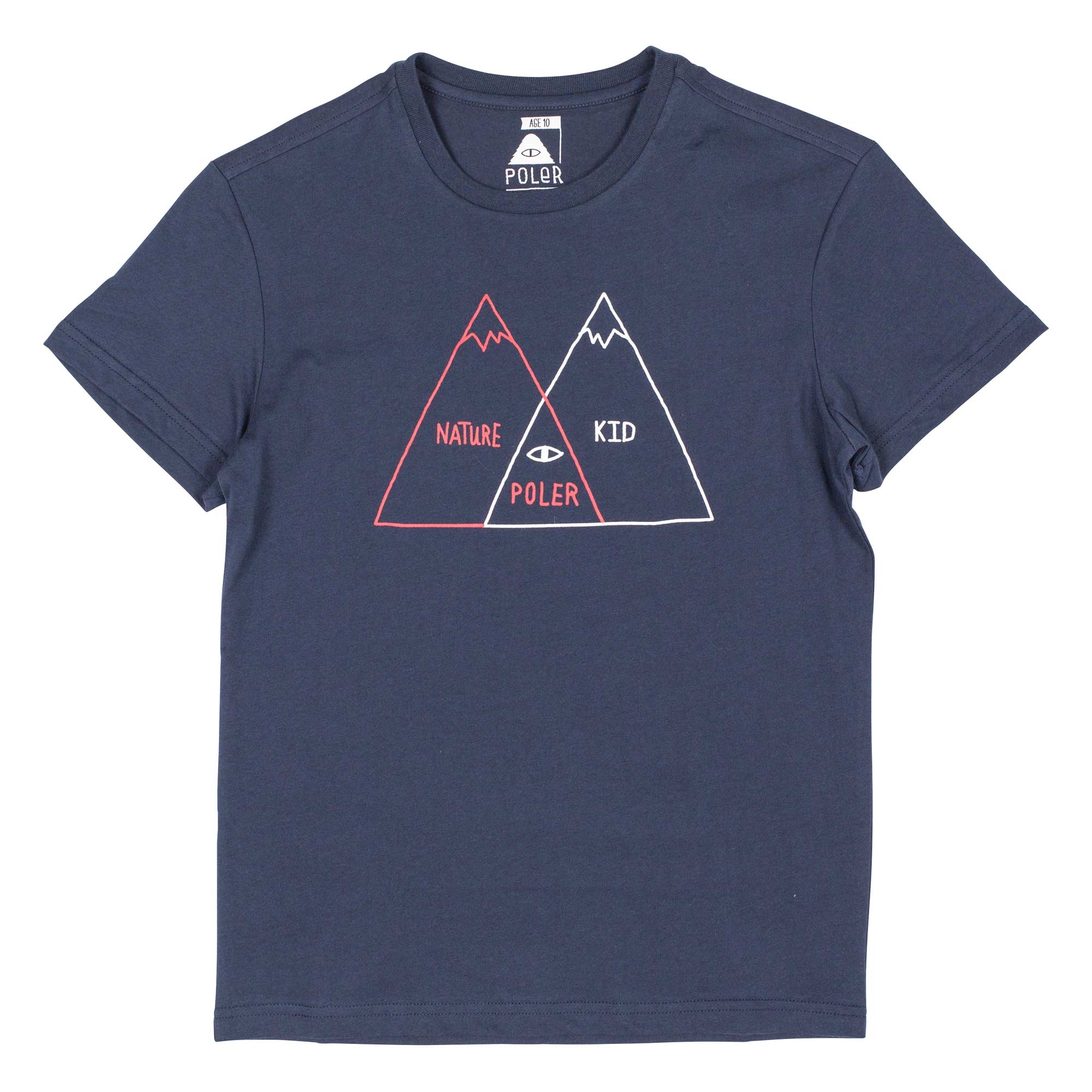 POLER Youths T-Shirt VENN navy