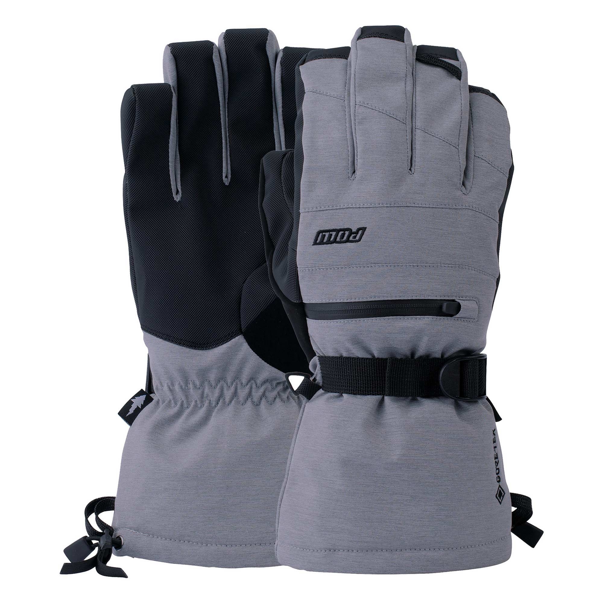 POW Glove WAYBACK GTX LONG GLOVE LOFTED FIT grey