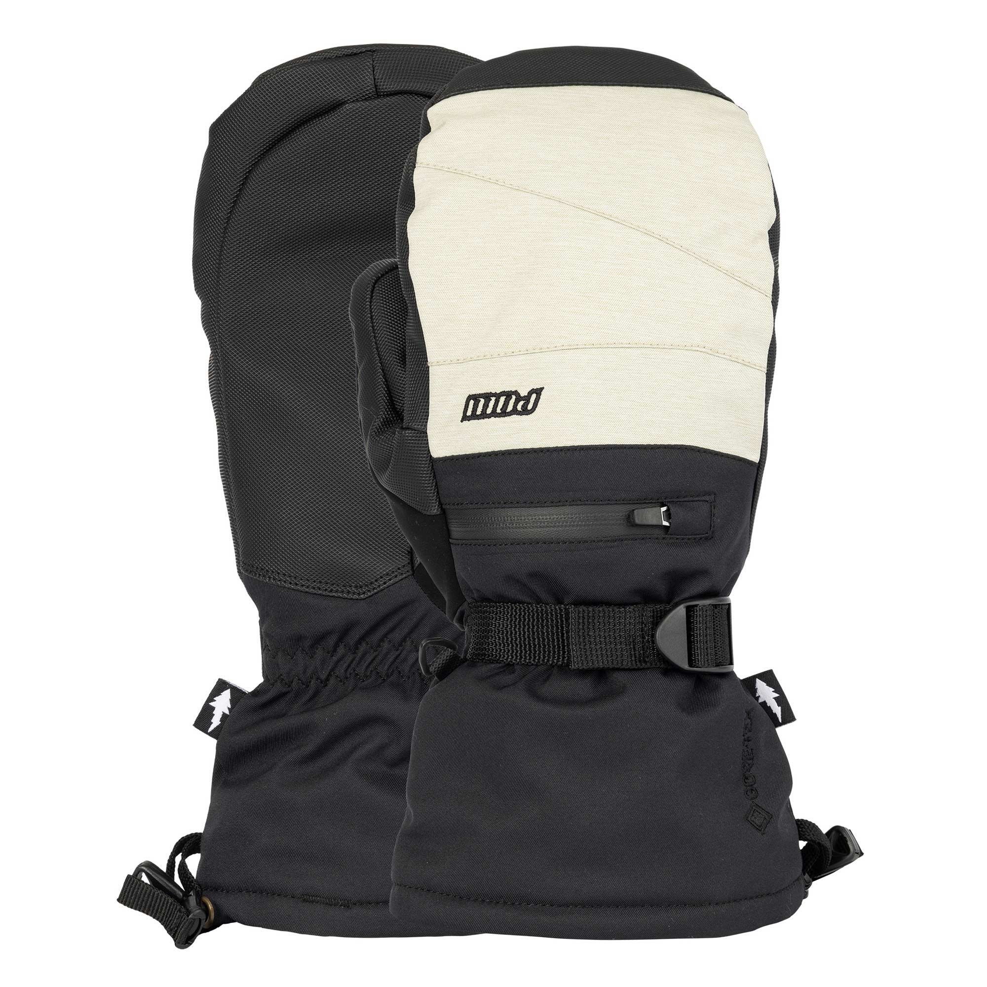 POW Glove WAYBACK GTX LONG MITT LOFTED FIT stone