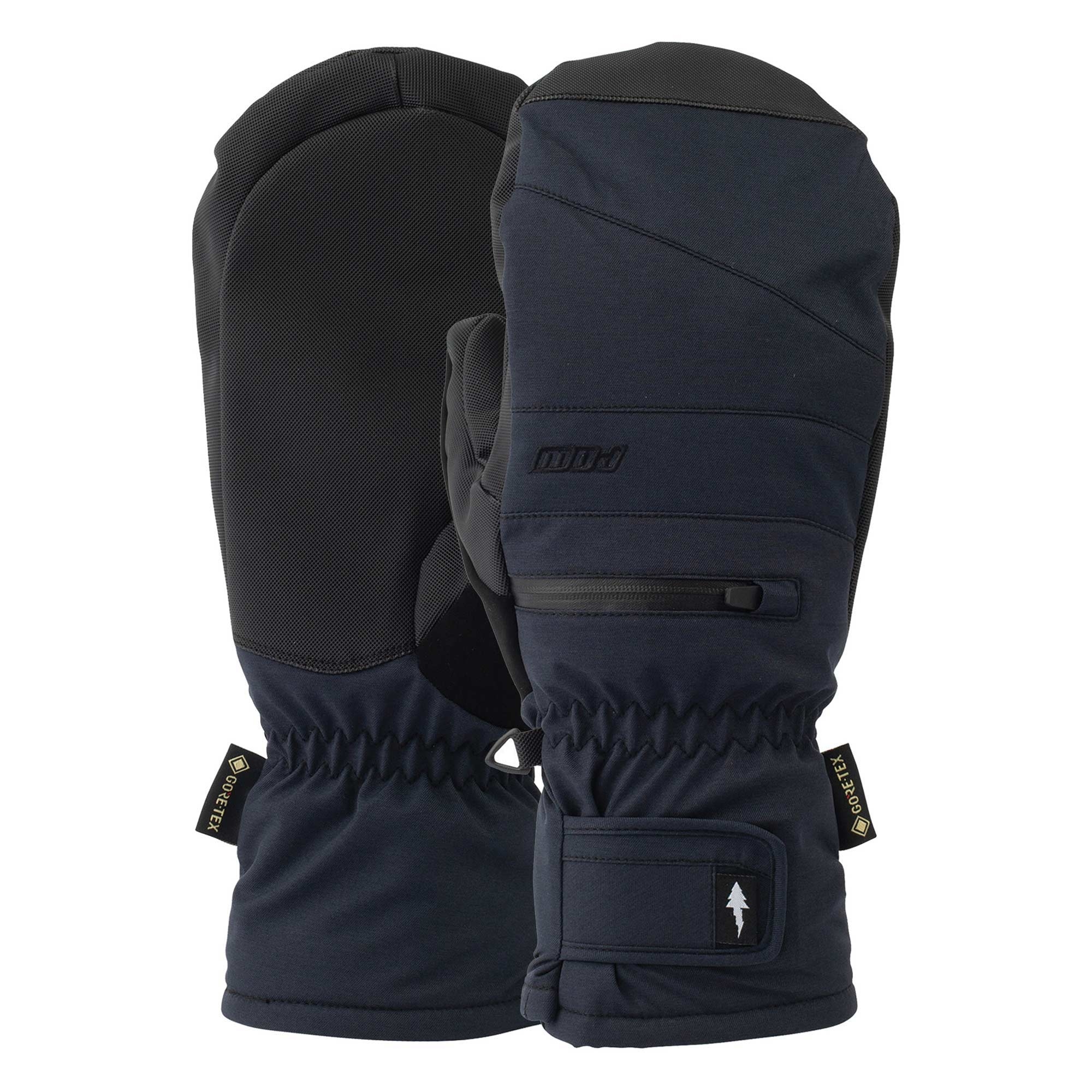 POW Glove WAYBACK GTX SHORT MITT LOFTED FIT black