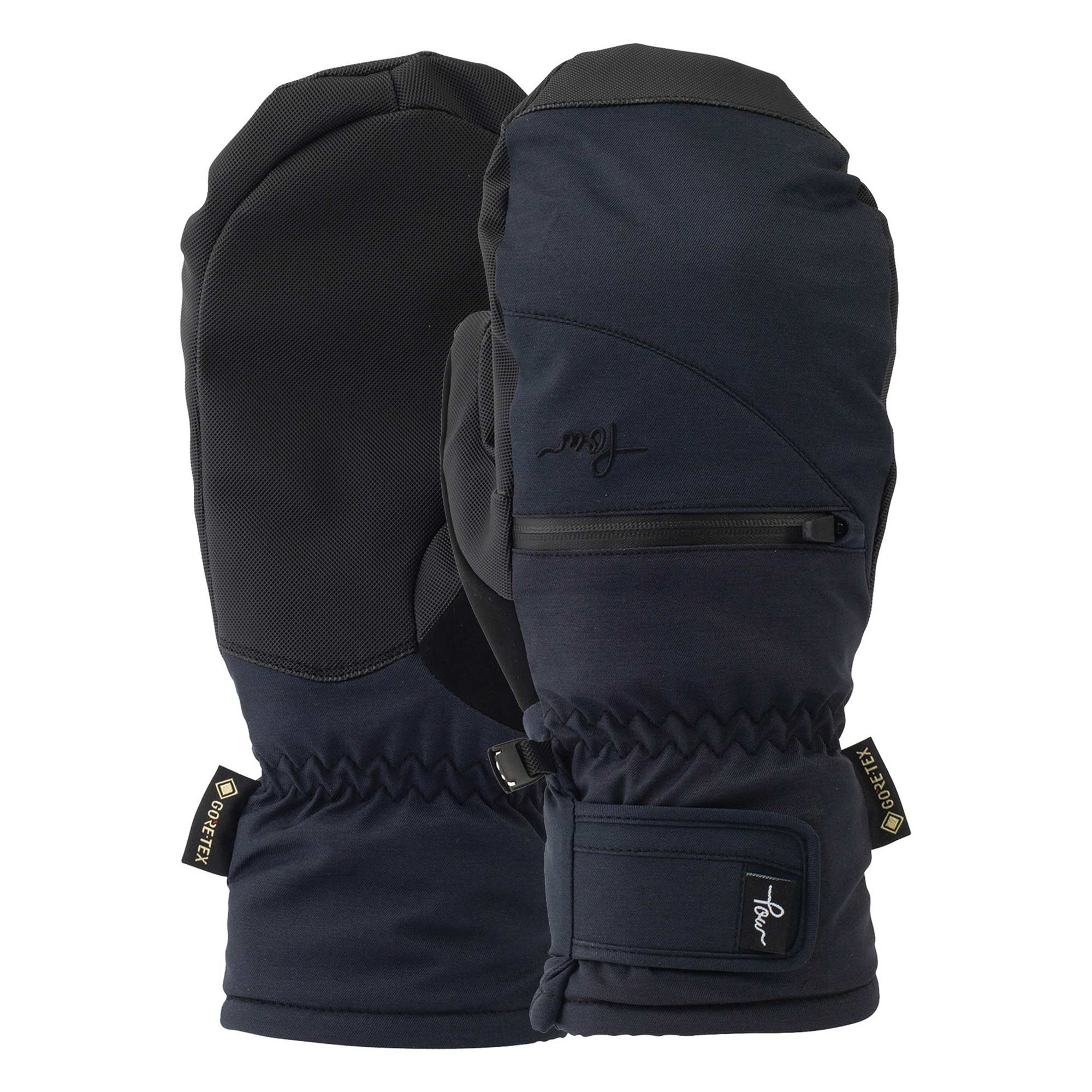 POW Glove WOMEN CASCADIA GTX SHORT MITT + COMMON FIT black