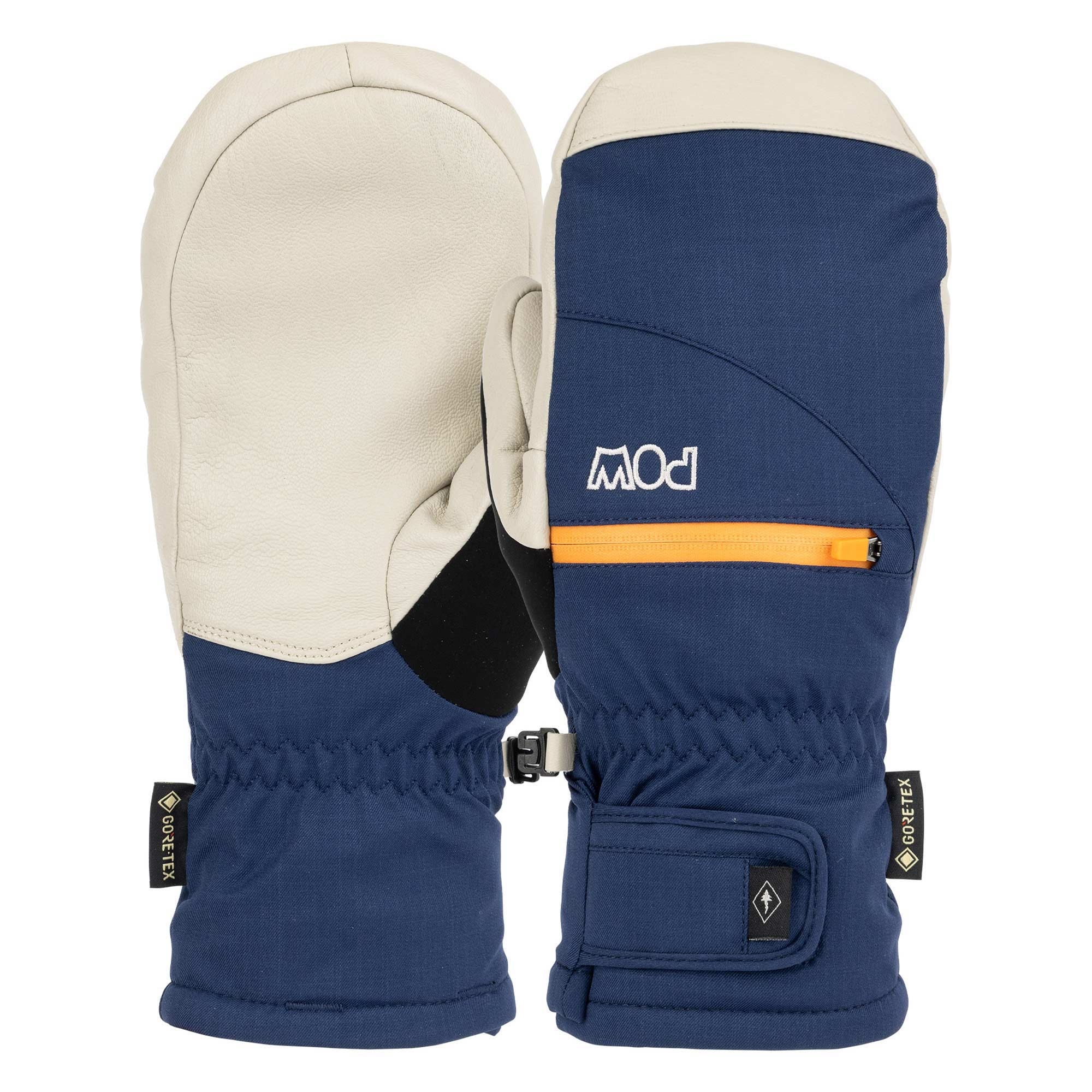 POW Glove WOMEN CASCADIA GTX SHORT MITT + COMMON FIT midnight smoke