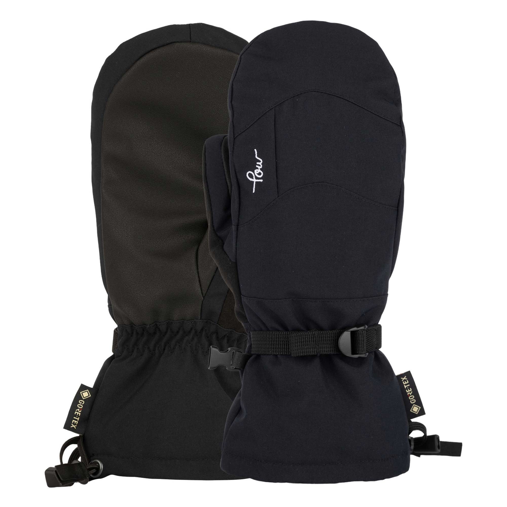 POW Glove WOMEN TWISP GTX MITT LOFTED FIT black