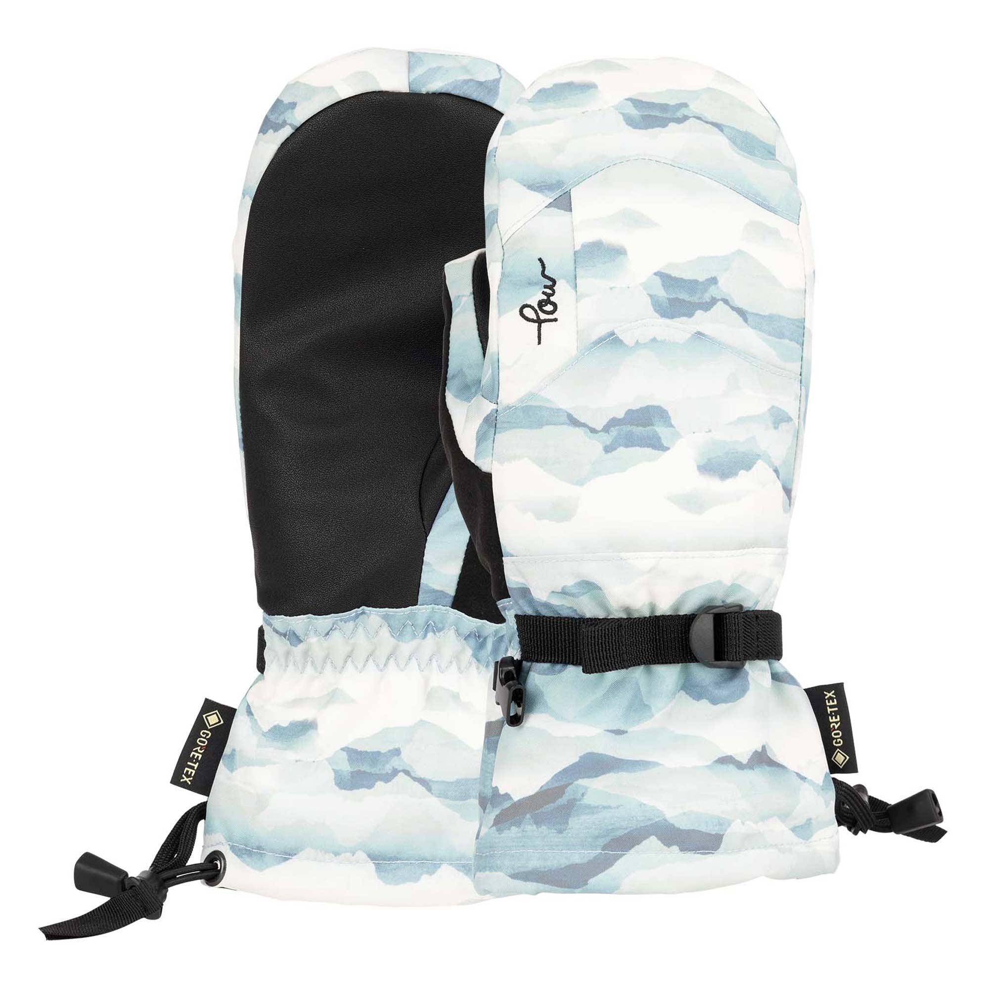 POW Glove WOMEN TWISP GTX MITT LOFTED FIT mountain frog