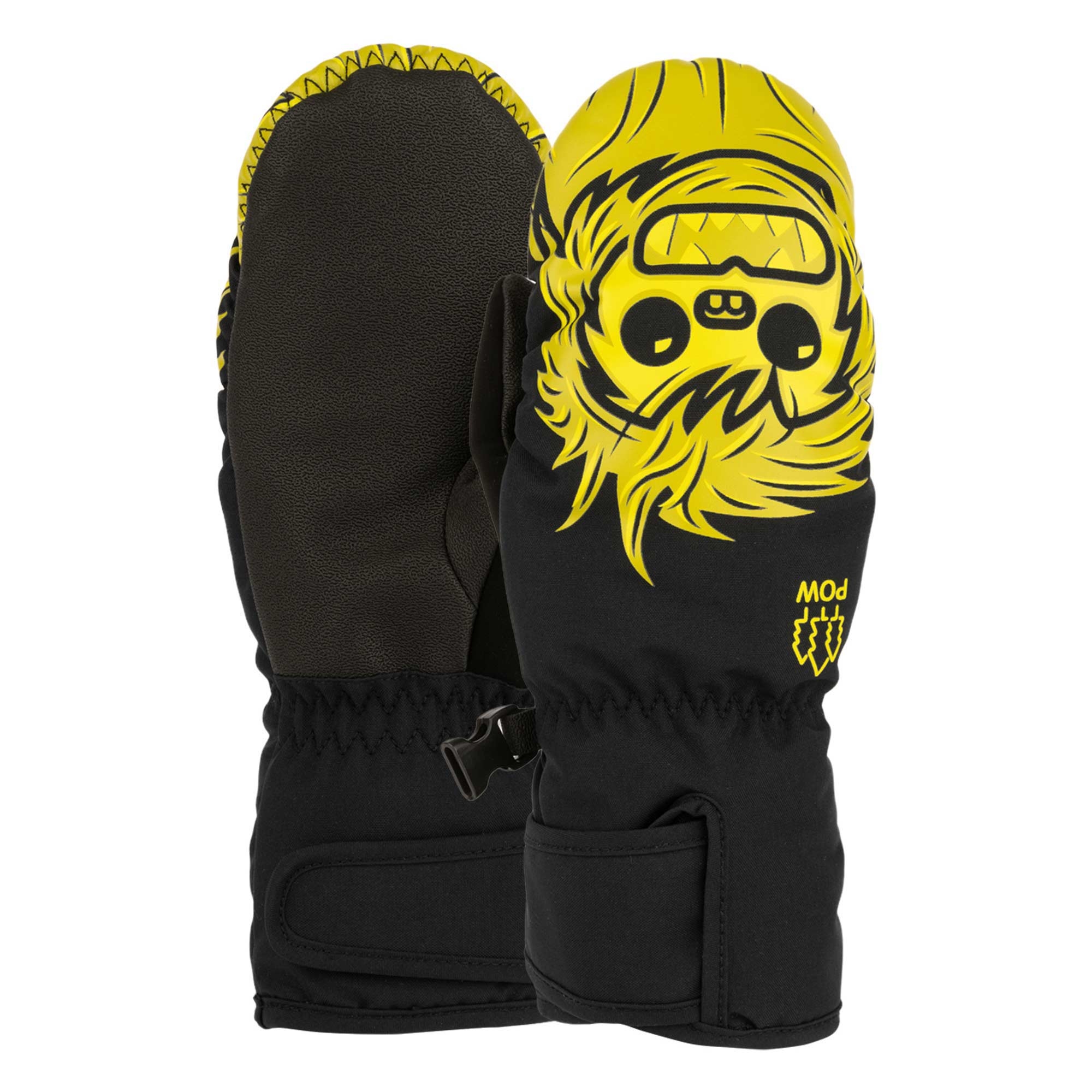 POW Glove YOUTH CRITTER MITT COMMON FIT black