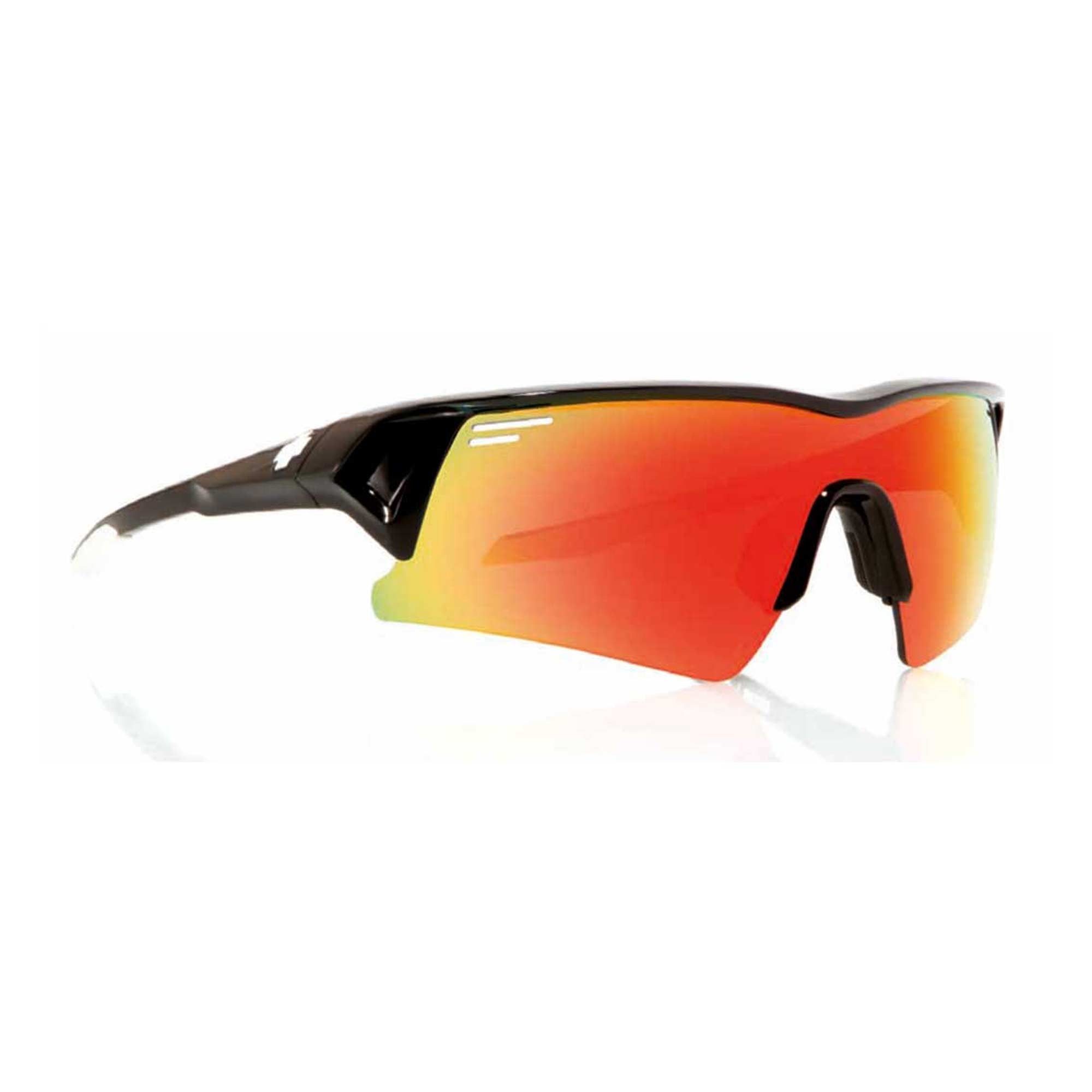 SPY Sunglasses SCREW OVER, BLACK - BRONZE W/RED SPECTRA